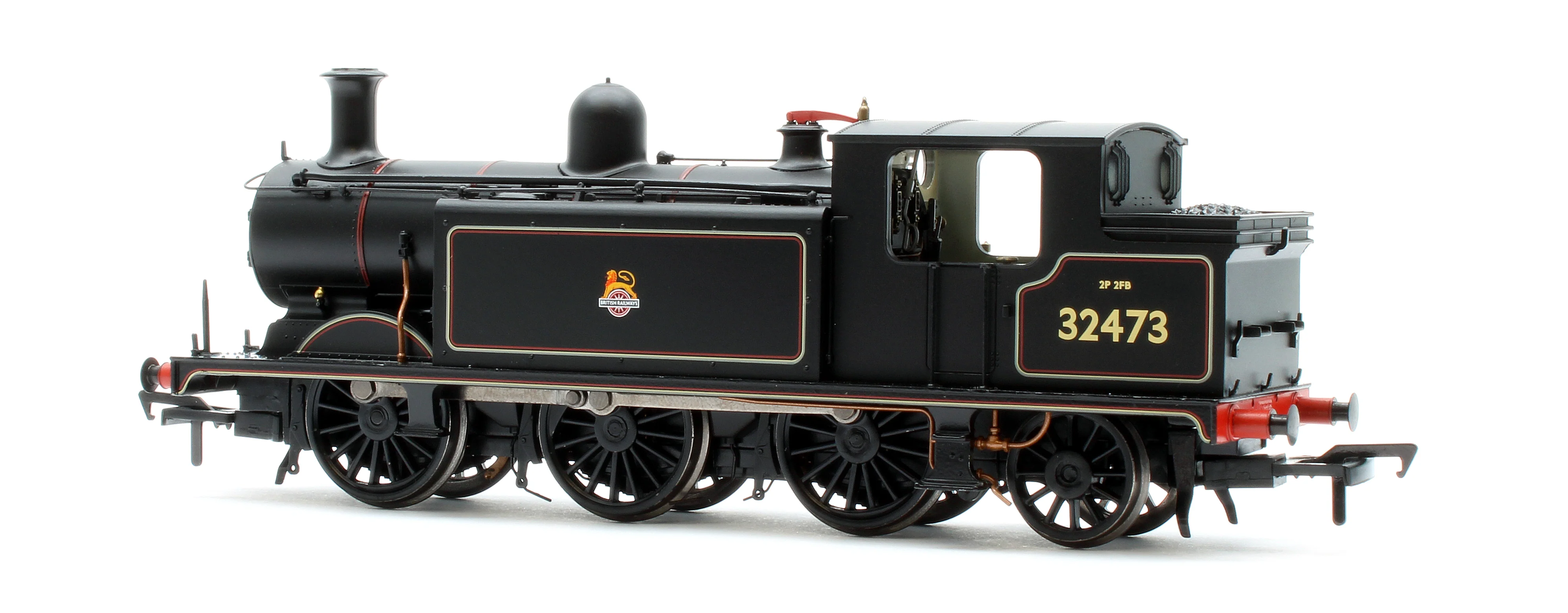 LB&SCR E4 Tank 32473 BR Lined Black (Early Emblem) Steam Locomotive - DCC Sound - Image 4