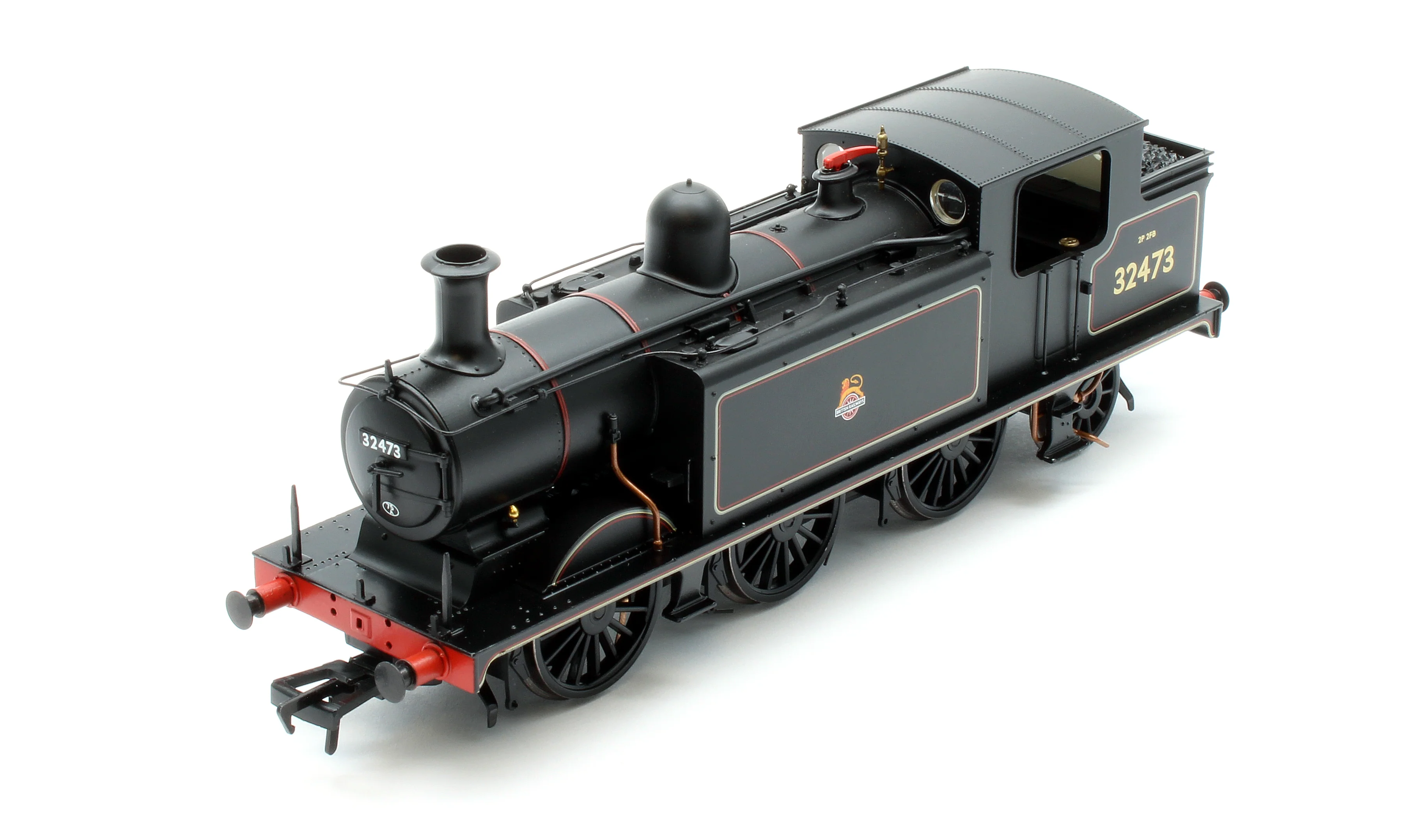 LB&SCR E4 Tank 32473 BR Lined Black (Early Emblem) Steam Locomotive - DCC Sound - Image 8