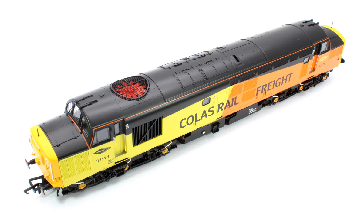 Class 37/0 Centre Headcode 37175 Colas Rail Diesel Locomotive (Deluxe DCC Sound) - Image 12