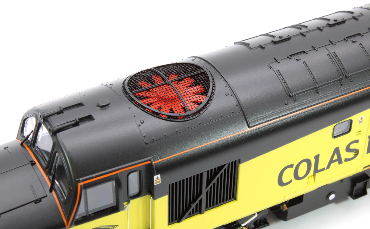 Class 37/0 Centre Headcode 37175 Colas Rail Diesel Locomotive (Deluxe DCC Sound) - Image 13