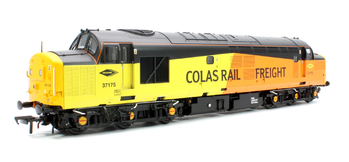 Class 37/0 Centre Headcode 37175 Colas Rail Diesel Locomotive (Deluxe DCC Sound) - Image 3