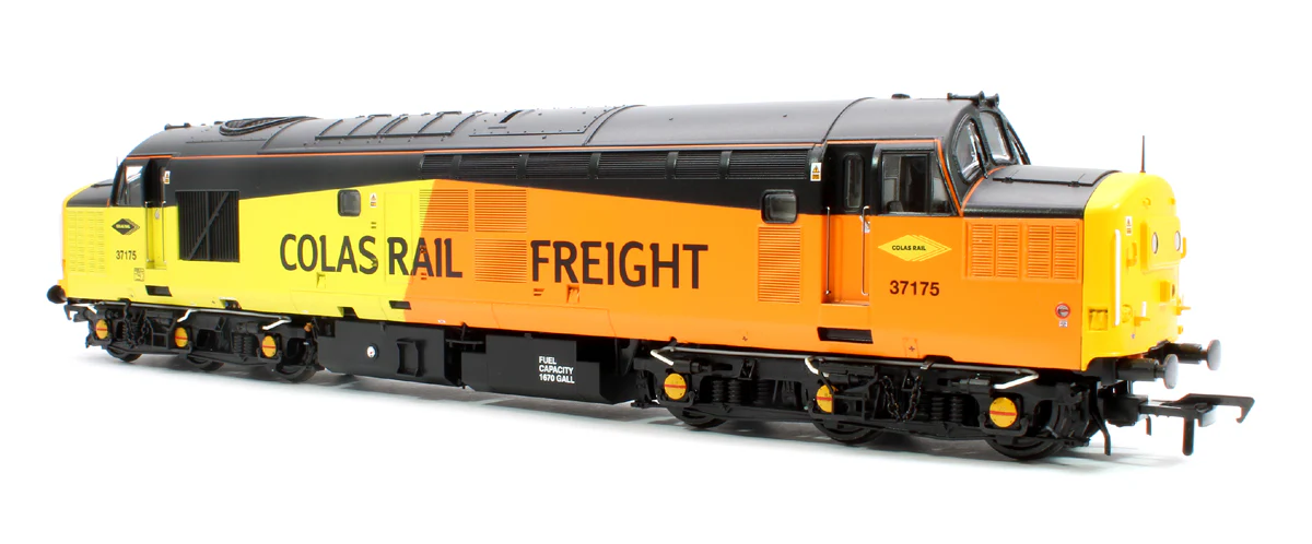 Class 37/0 Centre Headcode 37175 Colas Rail Diesel Locomotive (Deluxe DCC Sound) - Image 4