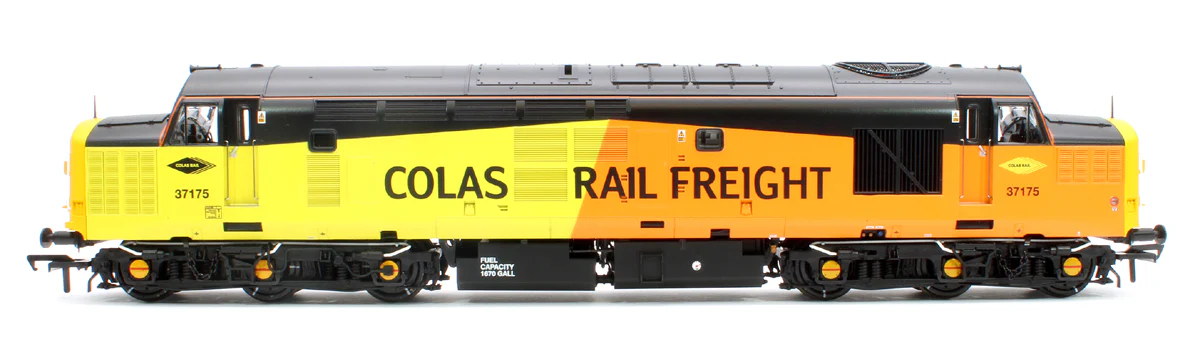 Class 37/0 Centre Headcode 37175 Colas Rail Diesel Locomotive (Deluxe DCC Sound) - Image 5