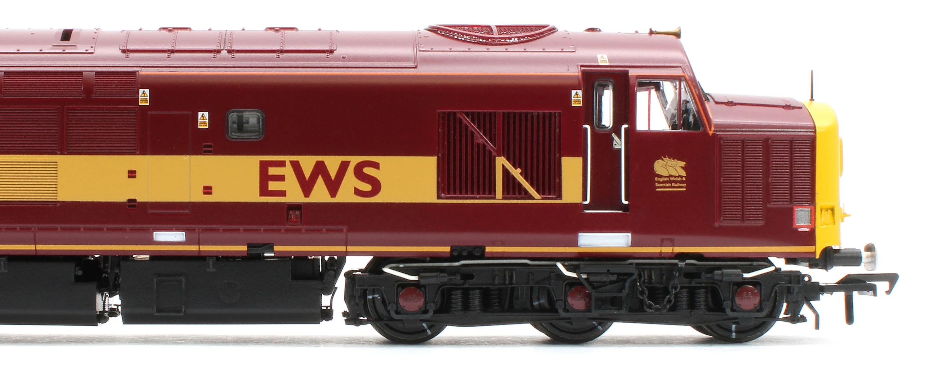 35-335K Class 37/4 Refurbished 37422 'Cardiff Canton' EWS Red and Gold Diesel Locomotive - Image 12