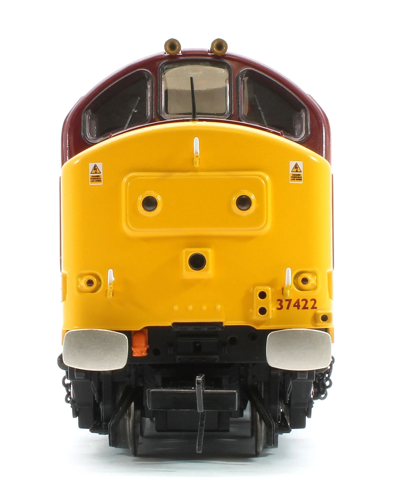 35-335KSF Class 37/4 Refurbished 37422 'Cardiff Canton' EWS Red and Gold - DCC Sound - Image 7