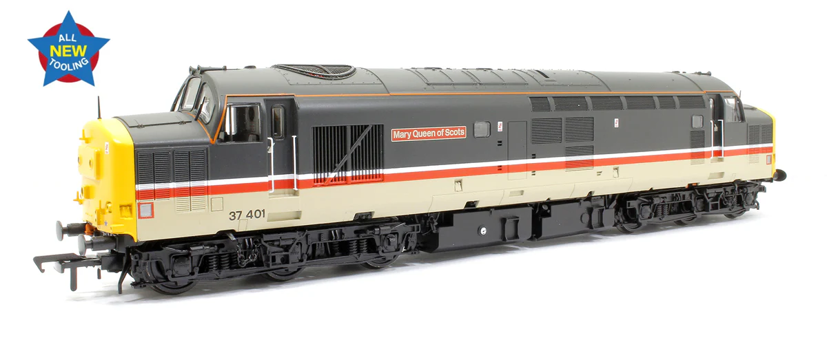 35-336 Class 37/4 Refurbished 37401 'Mary Queen of Scots' BR Intercity Mainline Diesel Locomotive