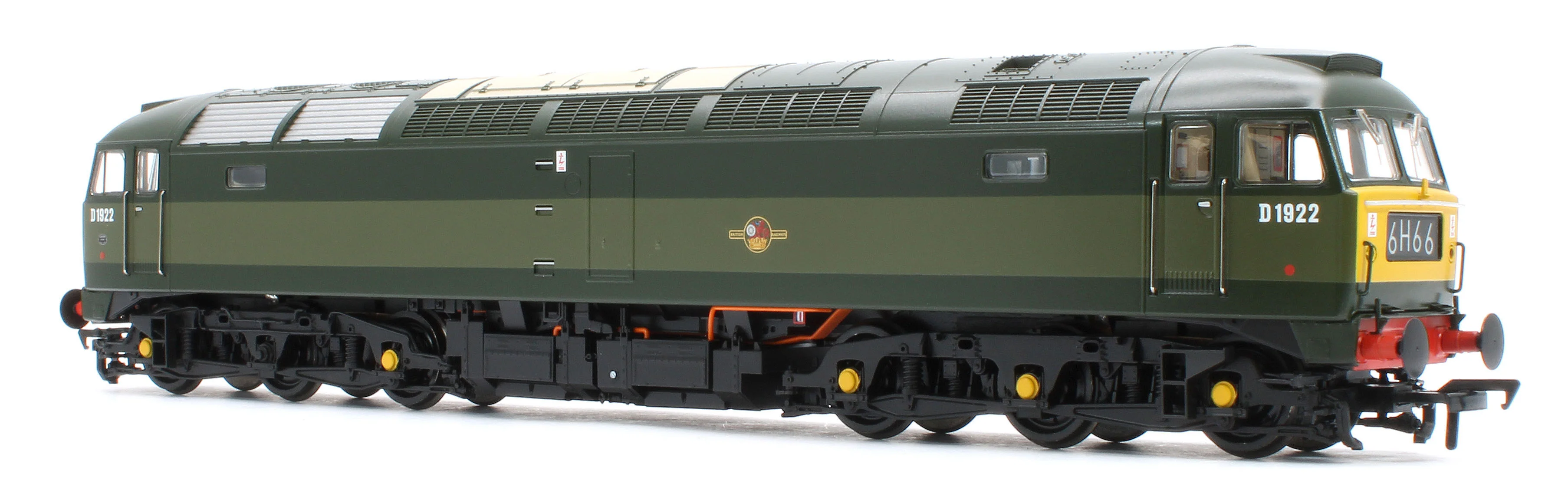 Class 47/0 D1922 BR Two-Tone Green (Small Yellow Panels) Diesel Locomotive - DCC Sound Deluxe - Image 3