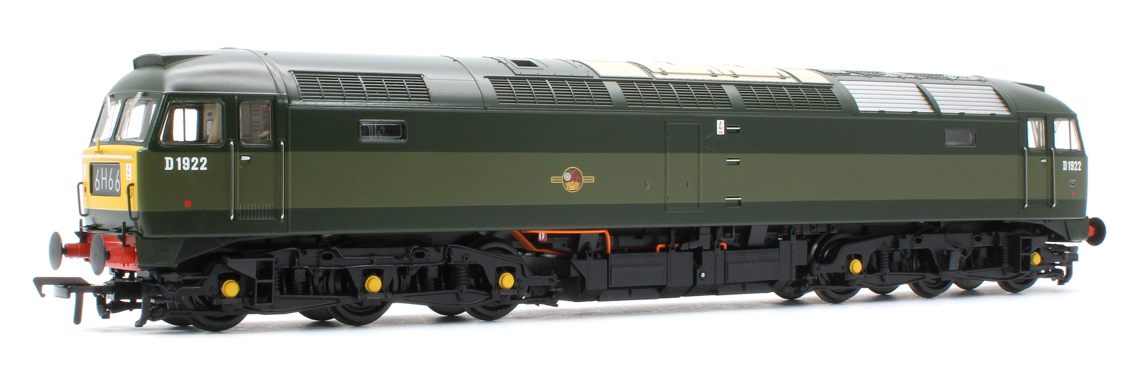 Class 47/0 D1922 BR Two-Tone Green (Small Yellow Panels) Diesel Locomotive - DCC Sound Deluxe - Image 4
