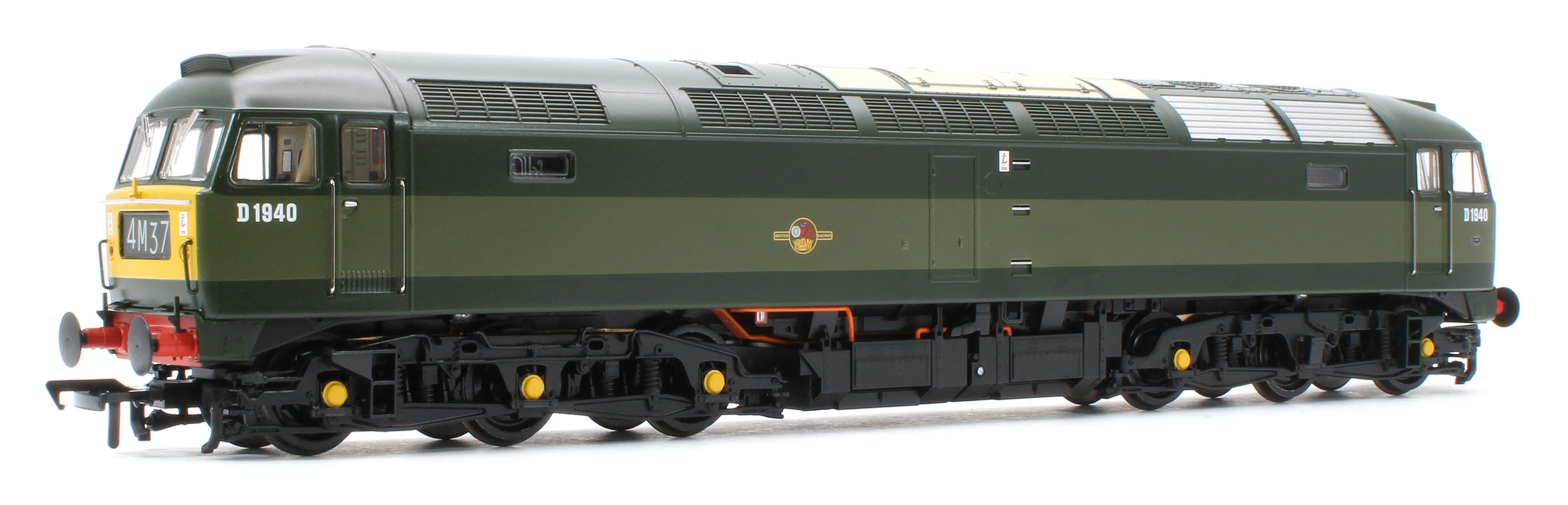 Class 47/0 D1940 BR Two-Tone Green (Small Yellow Panels) Diesel Locomotive - DCC Sound - Image 4