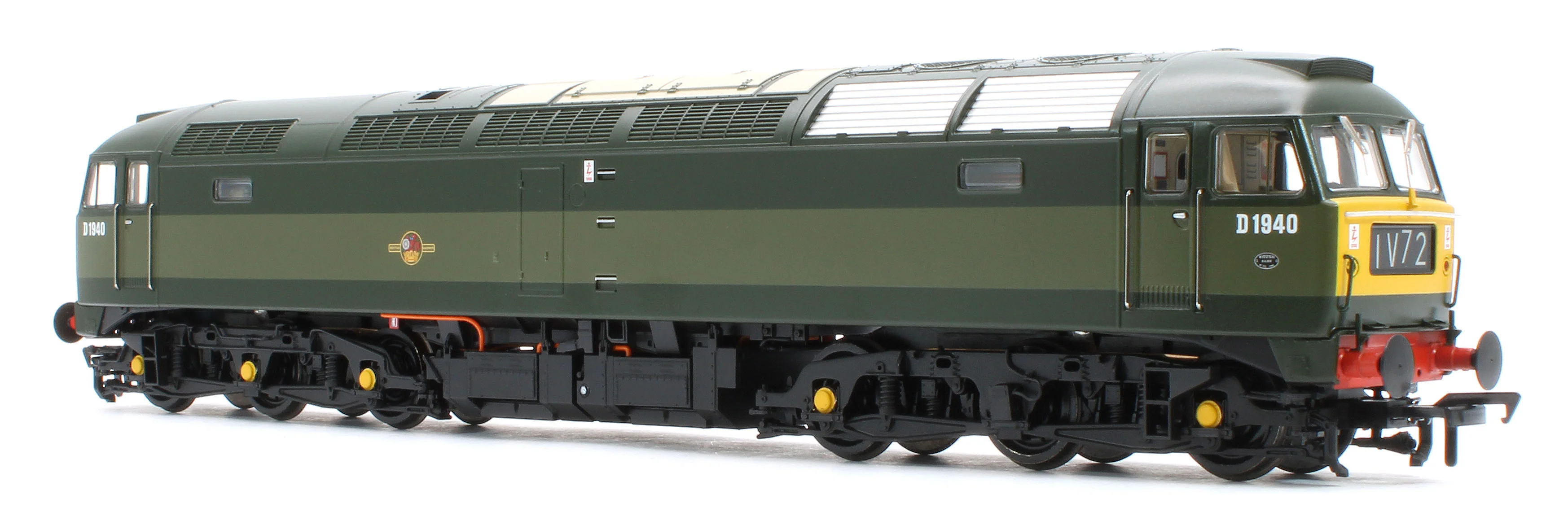 Class 47/0 D1940 BR Two-Tone Green (Small Yellow Panels) Diesel Locomotive - DCC Sound - Image 5