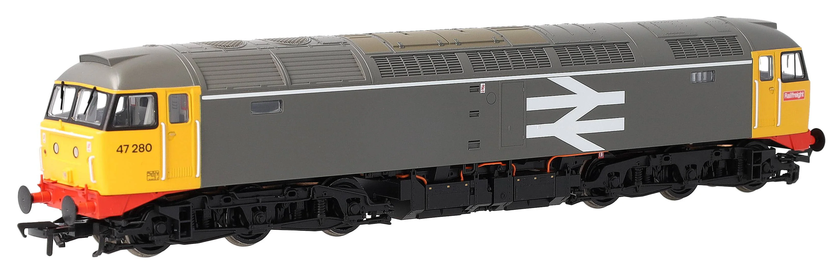 Class 47/0 47280 BR Railfreight Grey Diesel Locomotive