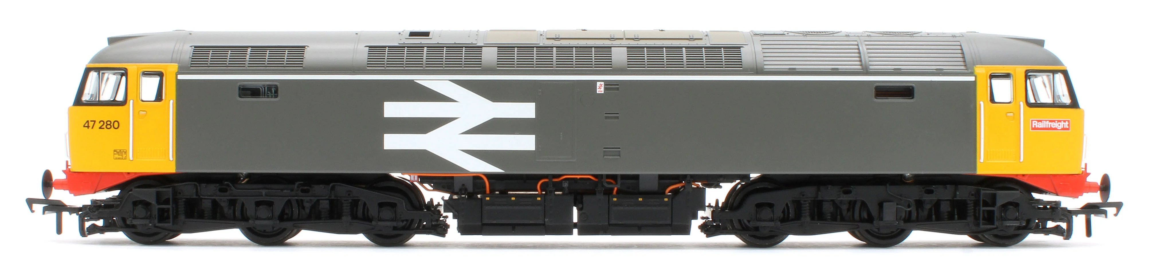 Class 47/0 47280 BR Railfreight Grey Diesel Locomotive - Image 2