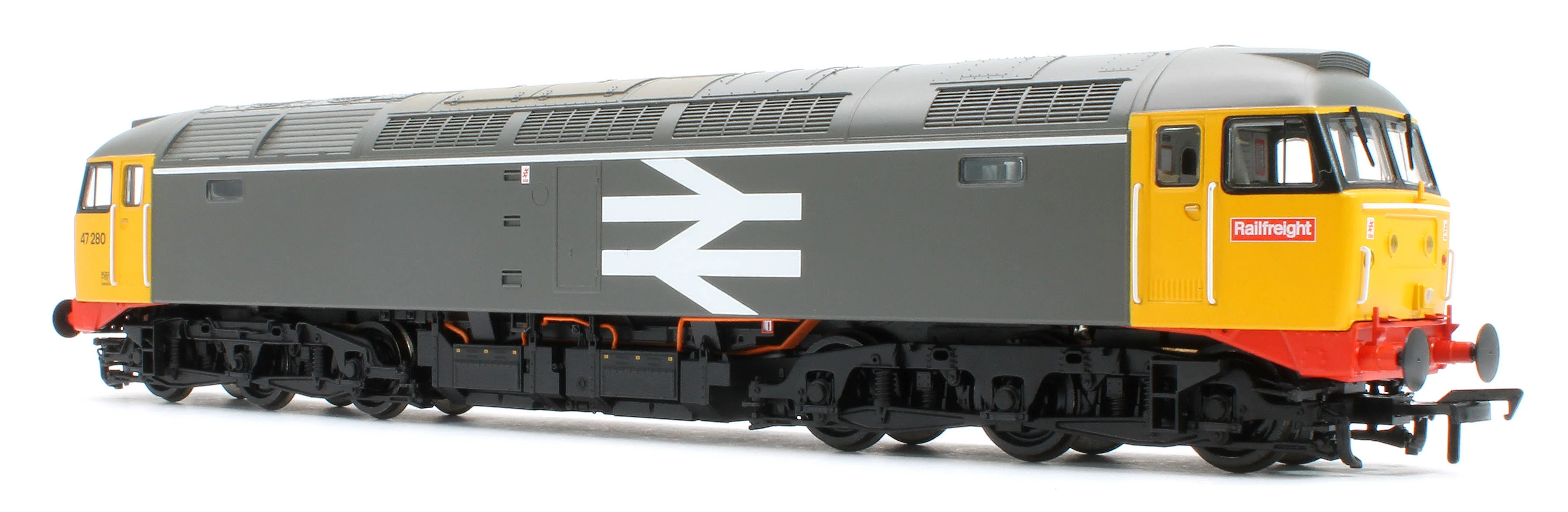 Class 47/0 47280 BR Railfreight Grey Diesel Locomotive - DCC Sound Deluxe - Image 5