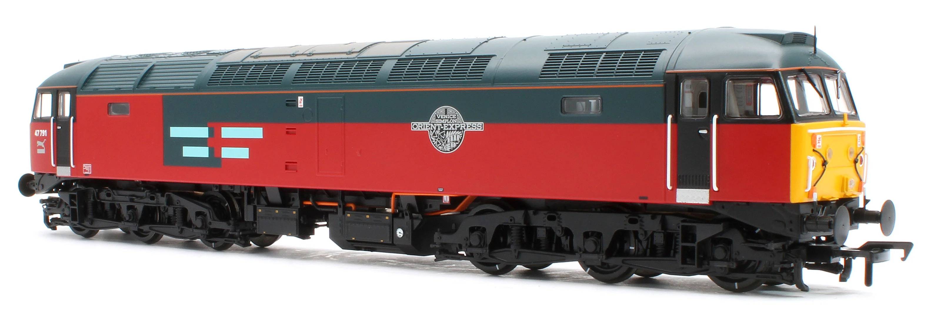 Class 47/7 47791 'Venice Simplon Orient Express' Rail Express Systems Diesel Locomotive - Image 3