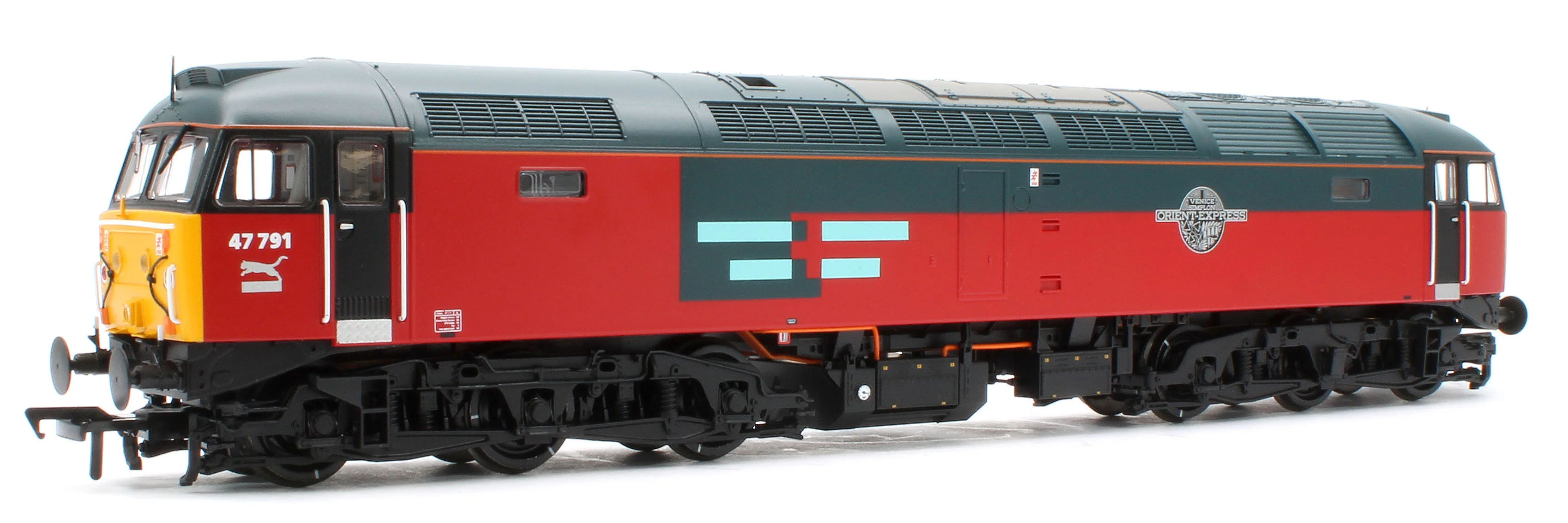 Class 47/7 47791 'Venice Simplon Orient Express' Rail Express Systems Diesel Locomotive - Image 4