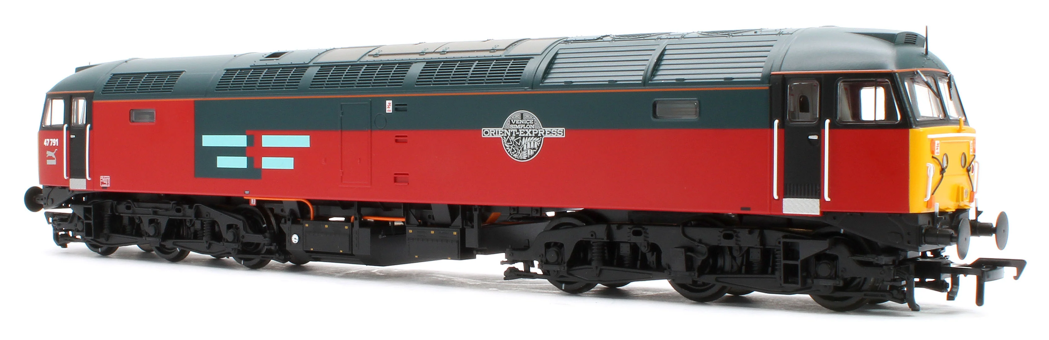 Class 47/7 47791 'Venice Simplon Orient Express' Rail Express Systems Diesel Locomotive - DCC Sound Deluxe - Image 5