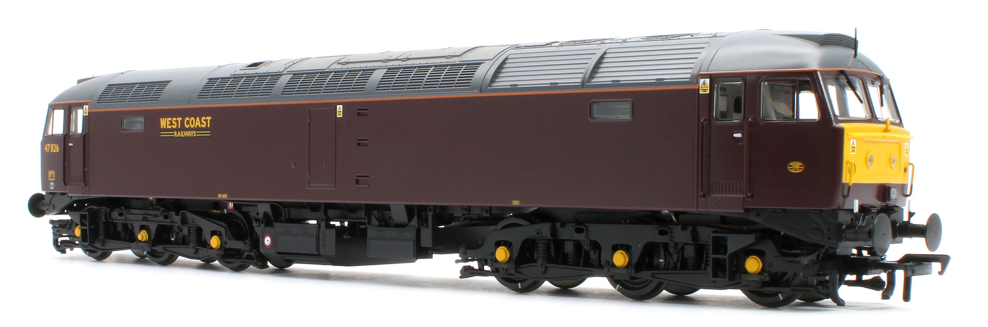 Class 47/4 47826 WCRC Maroon Diesel Locomotive - Image 5