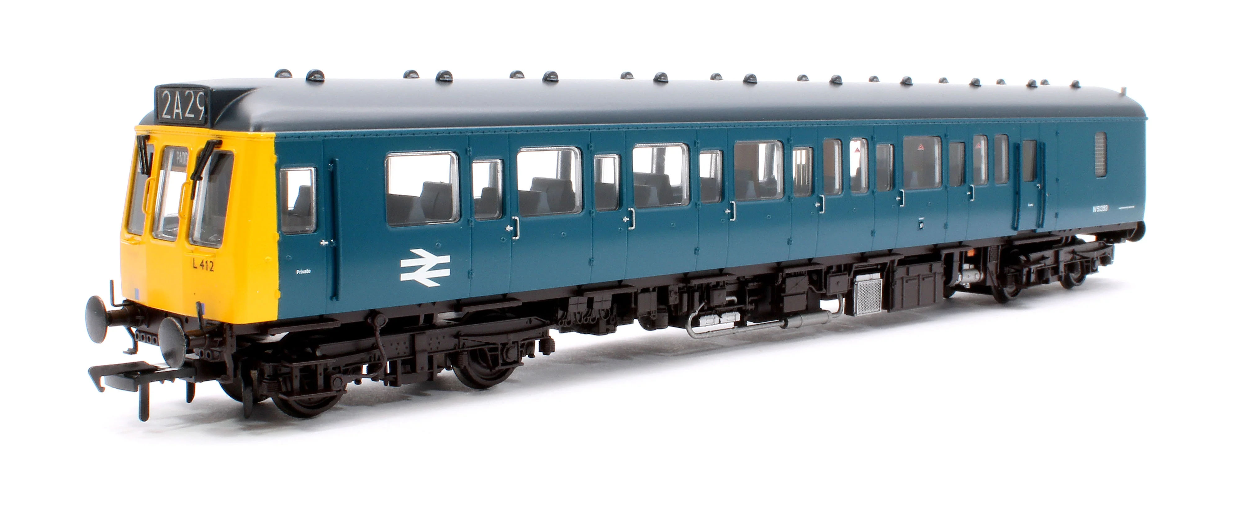 35-504 Class 117 3-Car DMU L412 BR Blue - Image 8