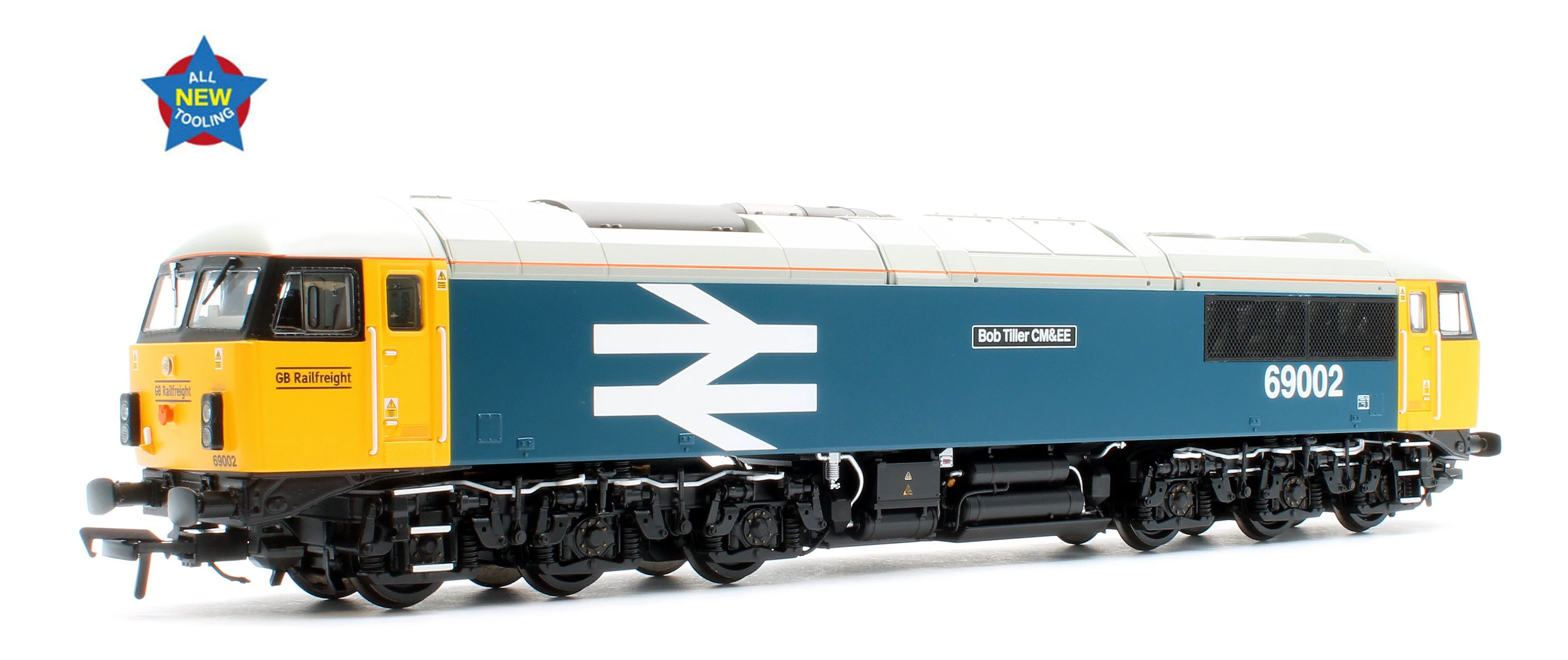 Pre-Owned Class 69 69002 'Bob Tiller CM&EE' BR Blue (Large Logo) (GBRf) Diesel Locomotive