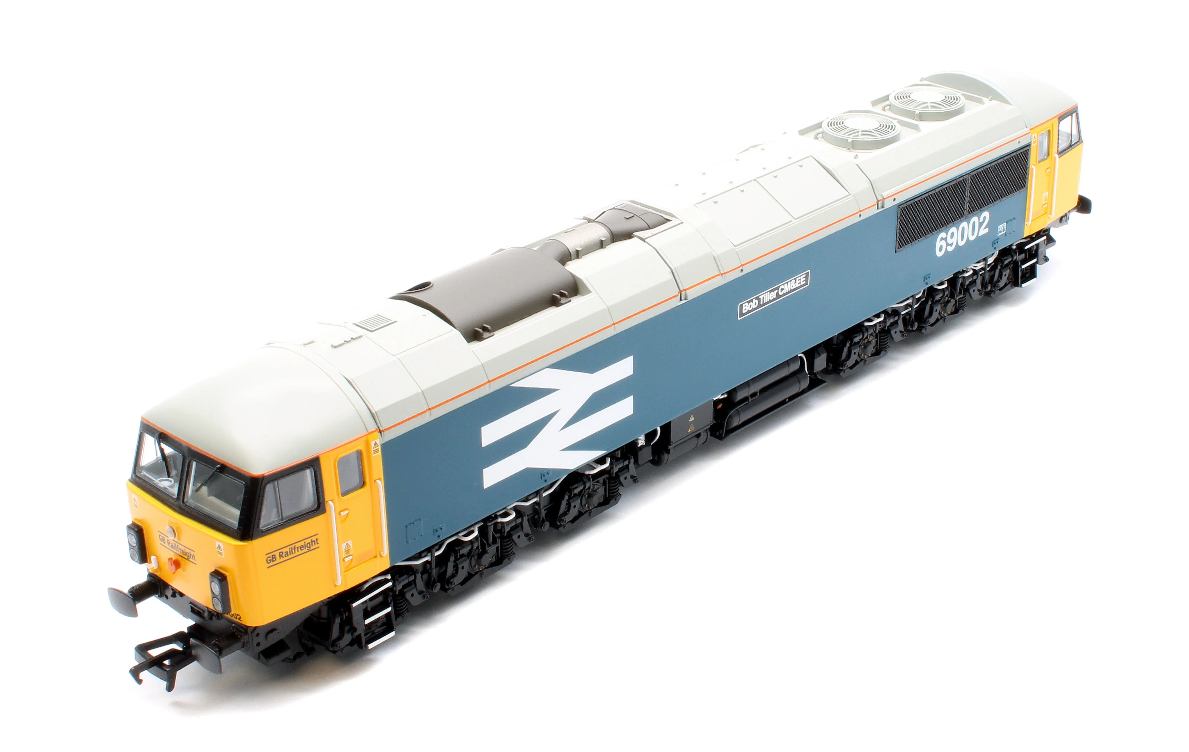 Pre-Owned Class 69 69002 'Bob Tiller CM&EE' BR Blue (Large Logo) (GBRf) Diesel Locomotive - Image 8