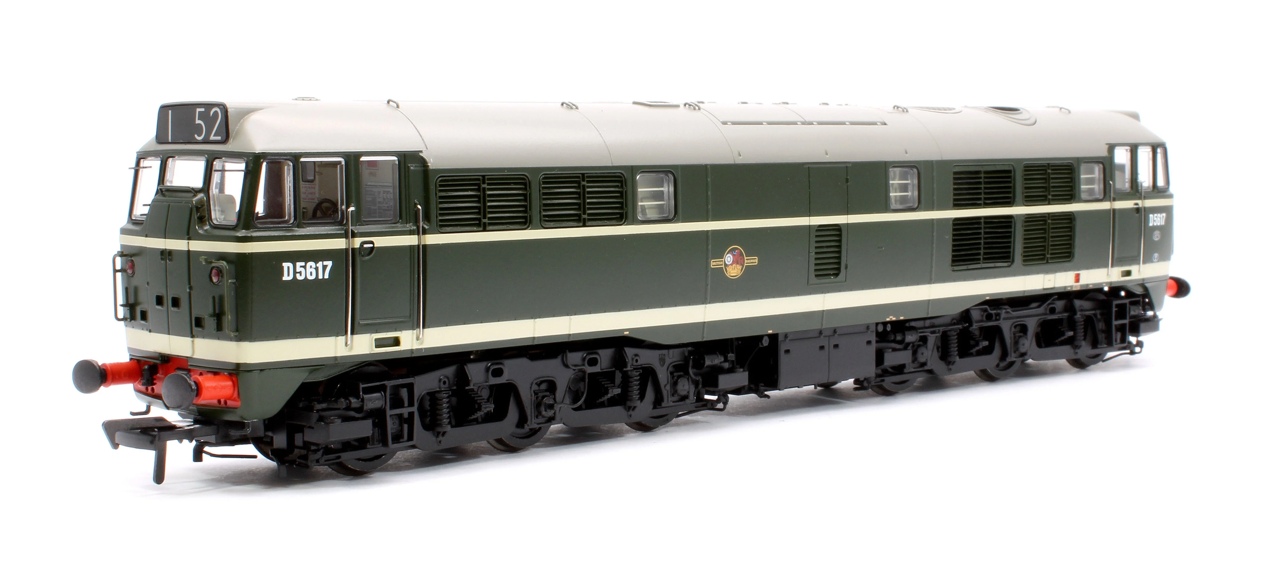 Pre-Owned 35-801ASFX Class 30 D5617 BR Green (Late Crest) Diesel Locomotive - DCC Sound Deluxe - Image 3