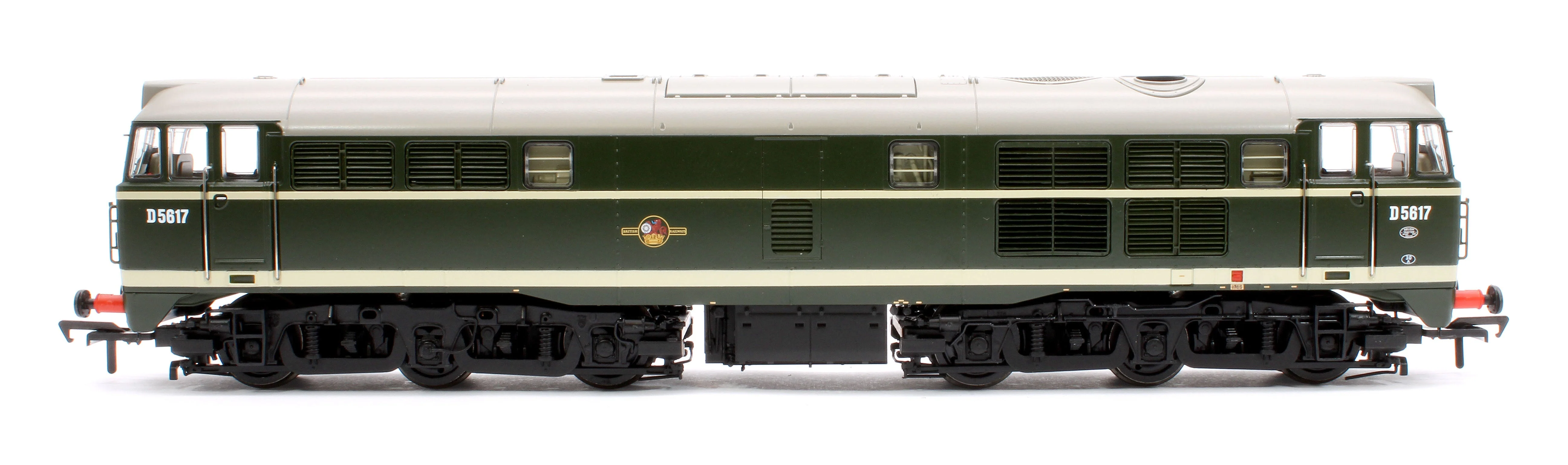 Pre-Owned 35-801ASFX Class 30 D5617 BR Green (Late Crest) Diesel Locomotive - DCC Sound Deluxe - Image 5