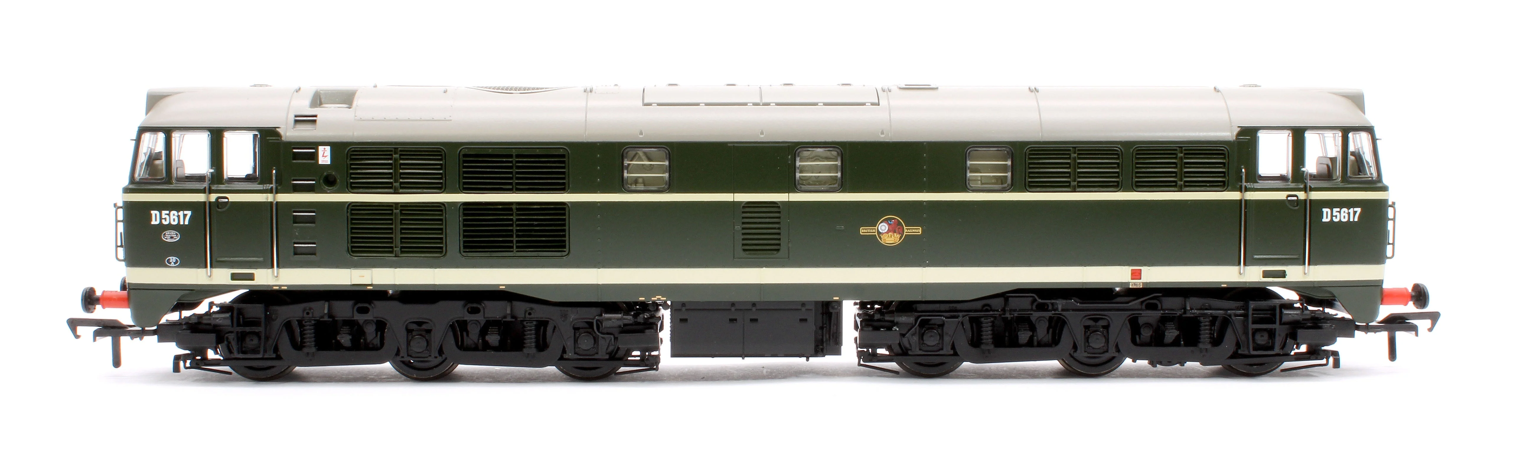 Pre-Owned 35-801ASFX Class 30 D5617 BR Green (Late Crest) Diesel Locomotive - DCC Sound Deluxe - Image 6