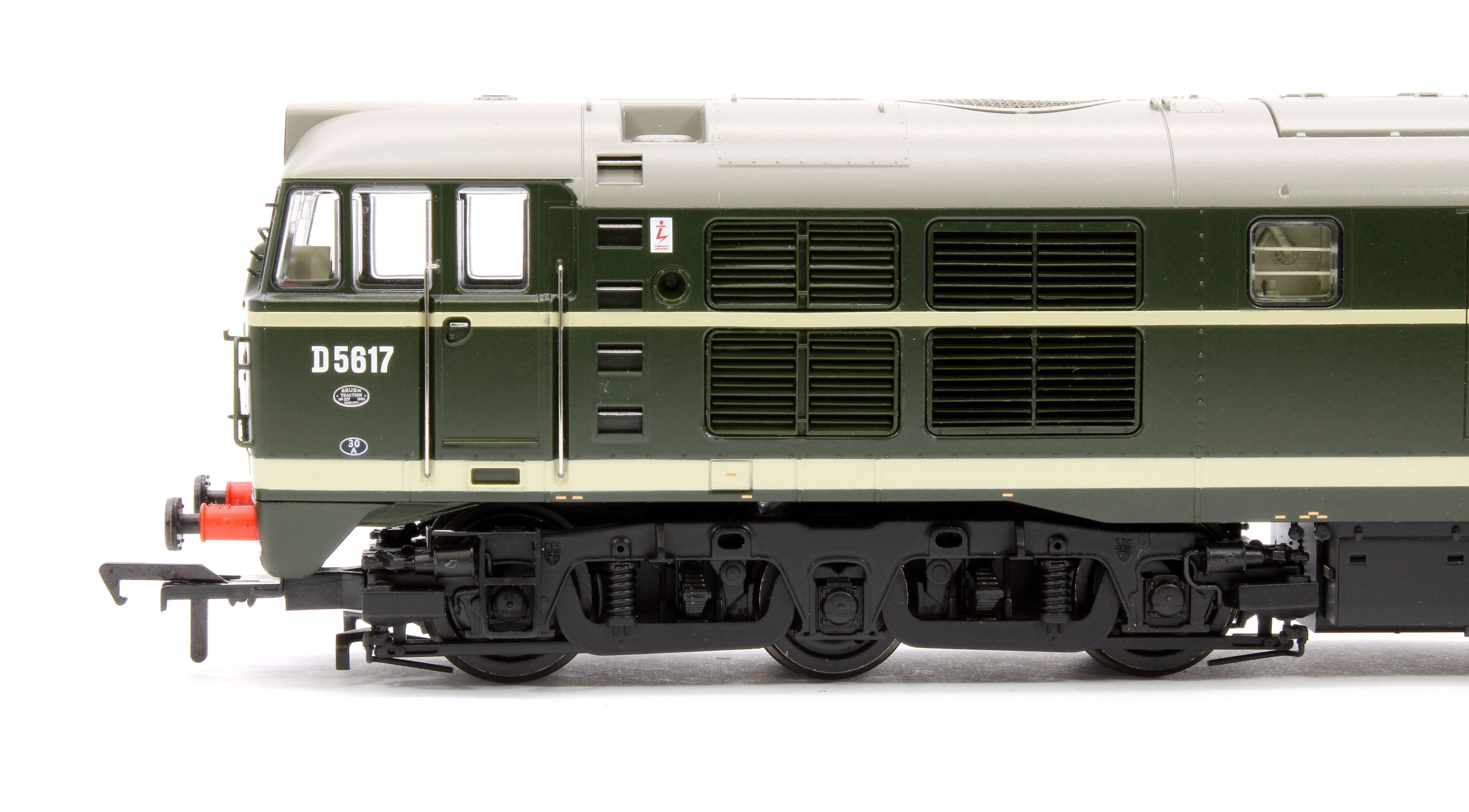 Pre-Owned 35-801ASFX Class 30 D5617 BR Green (Late Crest) Diesel Locomotive - DCC Sound Deluxe - Image 7