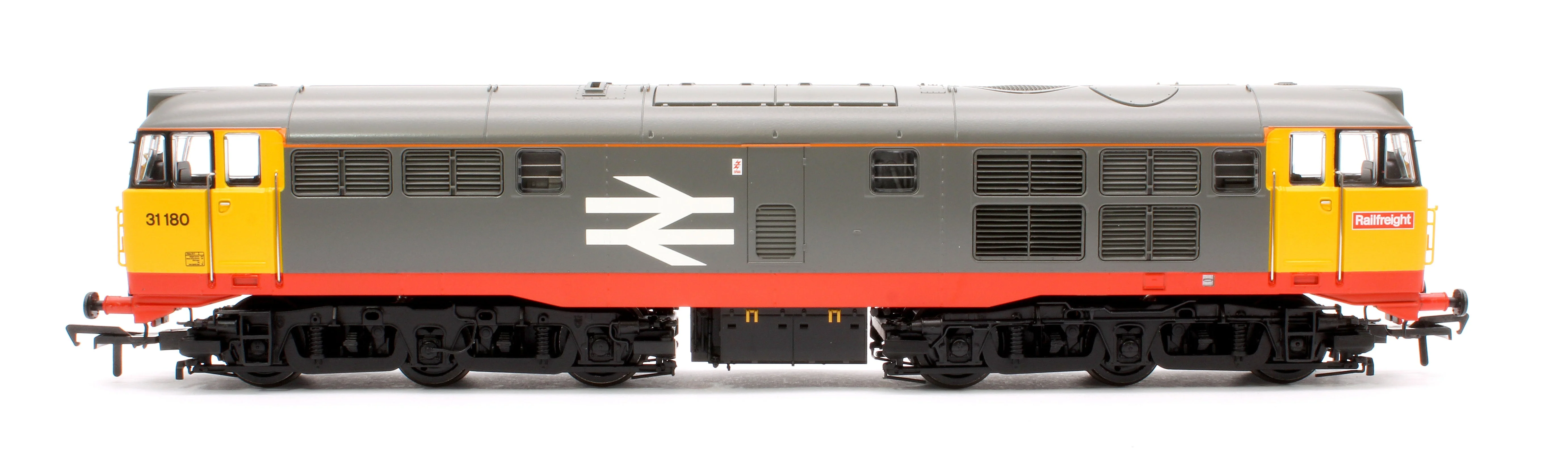 Pre-Owned 35-821SFX Class 31/1 Refurbished 31180 BR Railfreight (Red Stripe) Diesel Locomotive - DCC Sound Deluxe - Image 5