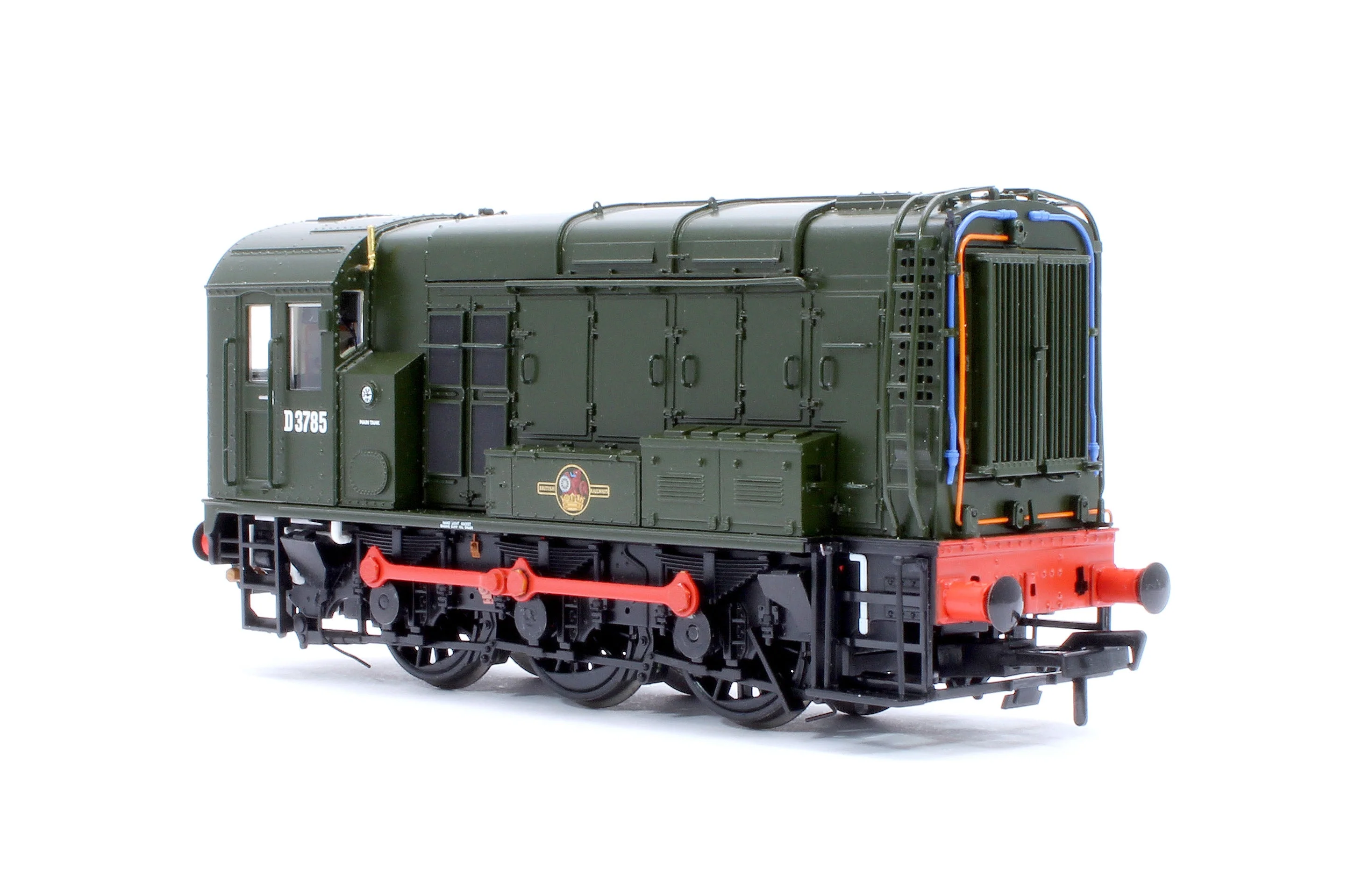 Pre-Owned 35-901 Class 08 D3785 BR Green (Late Crest) Diesel Locomotive - Image 6