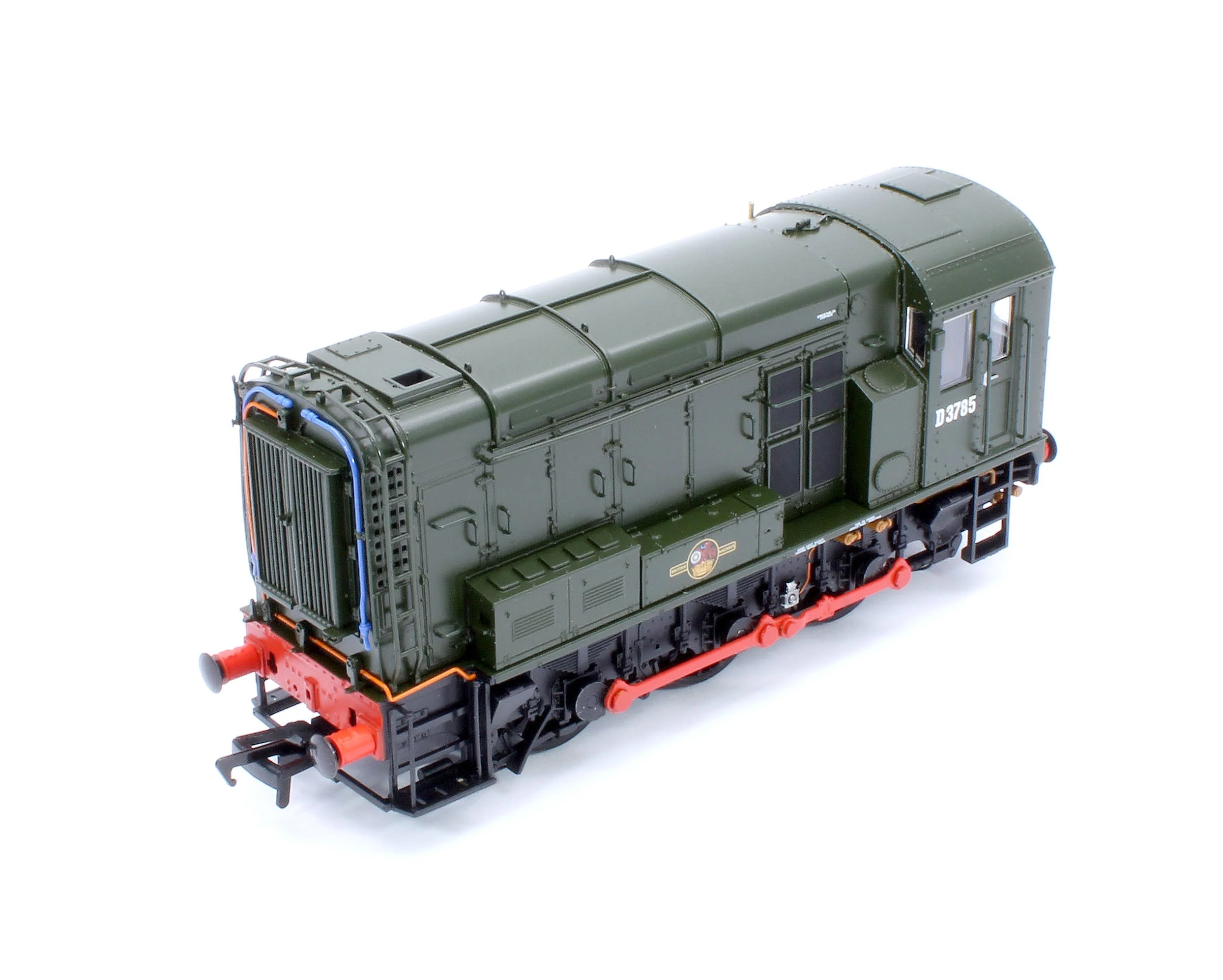 Pre-Owned 35-901 Class 08 D3785 BR Green (Late Crest) Diesel Locomotive - Image 9