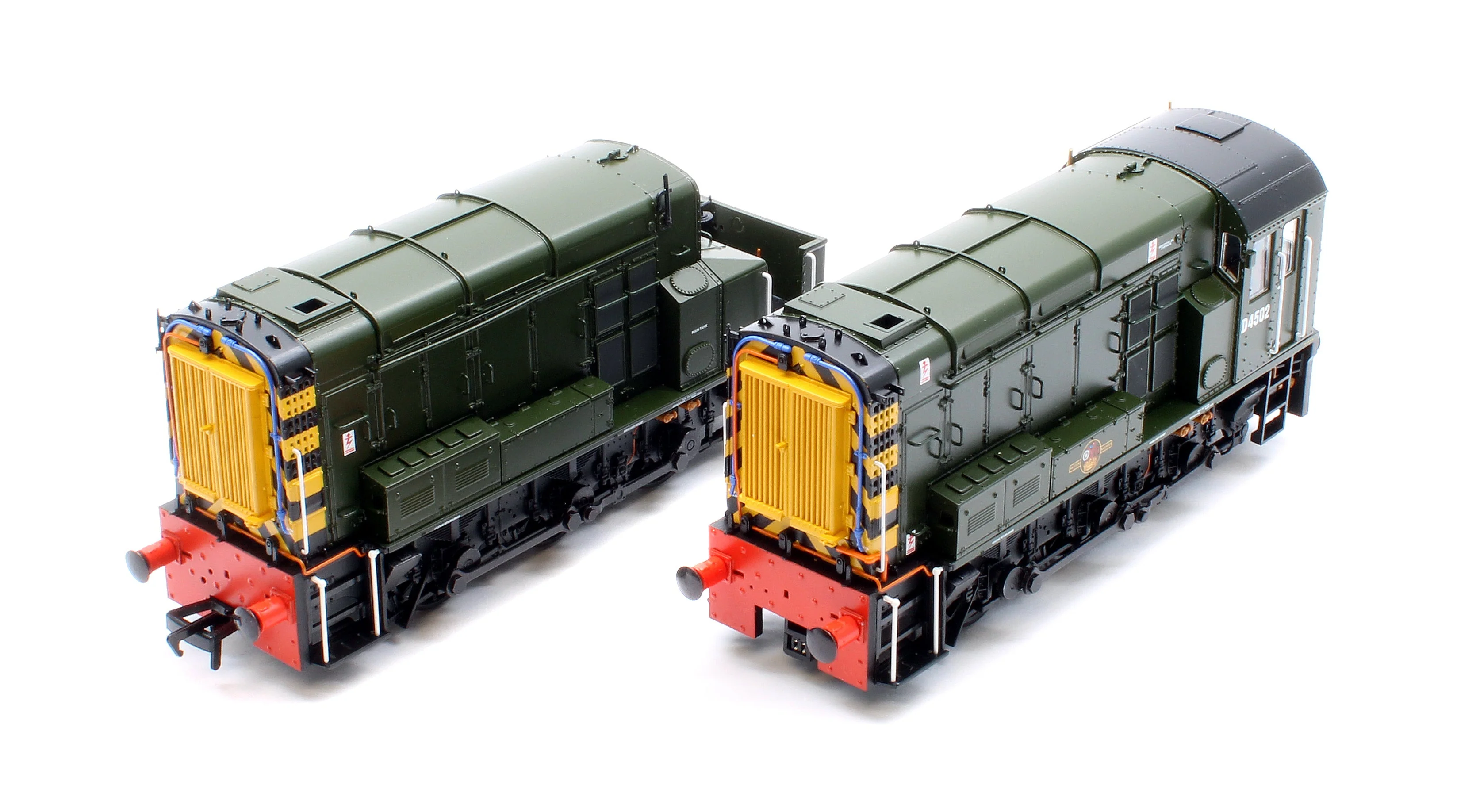 Pre-Owned 35-945 Class 13 D4502 BR Green (Wasp Stripes) Diesel Locomotive - Image 8