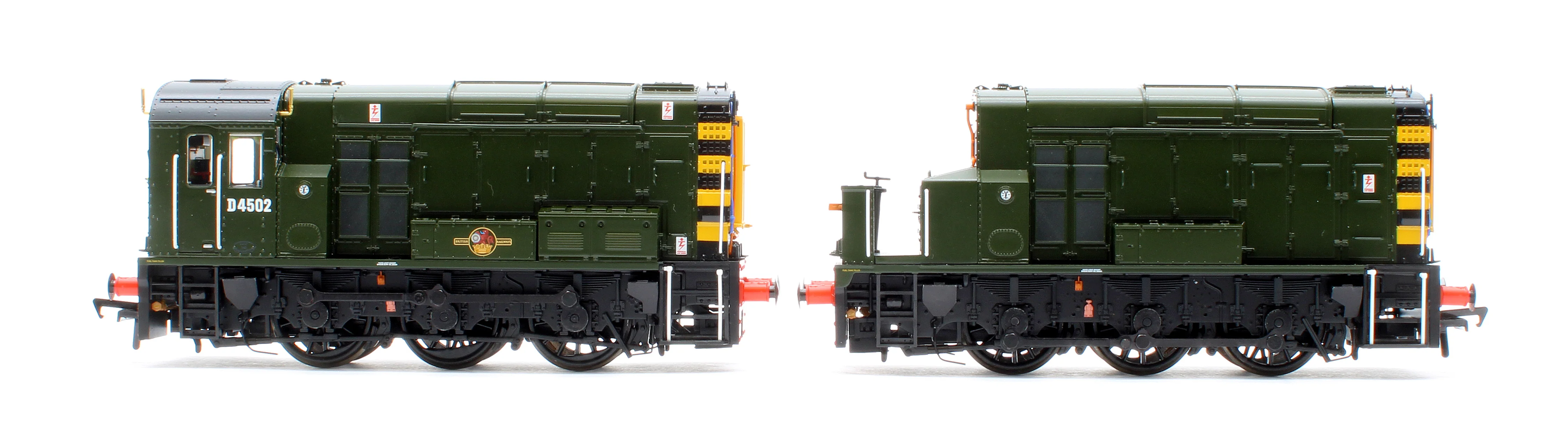 Class 13 D4502 BR Green (Wasp Stripes) Diesel Locomotive - DCC Sound Deluxe - Image 6