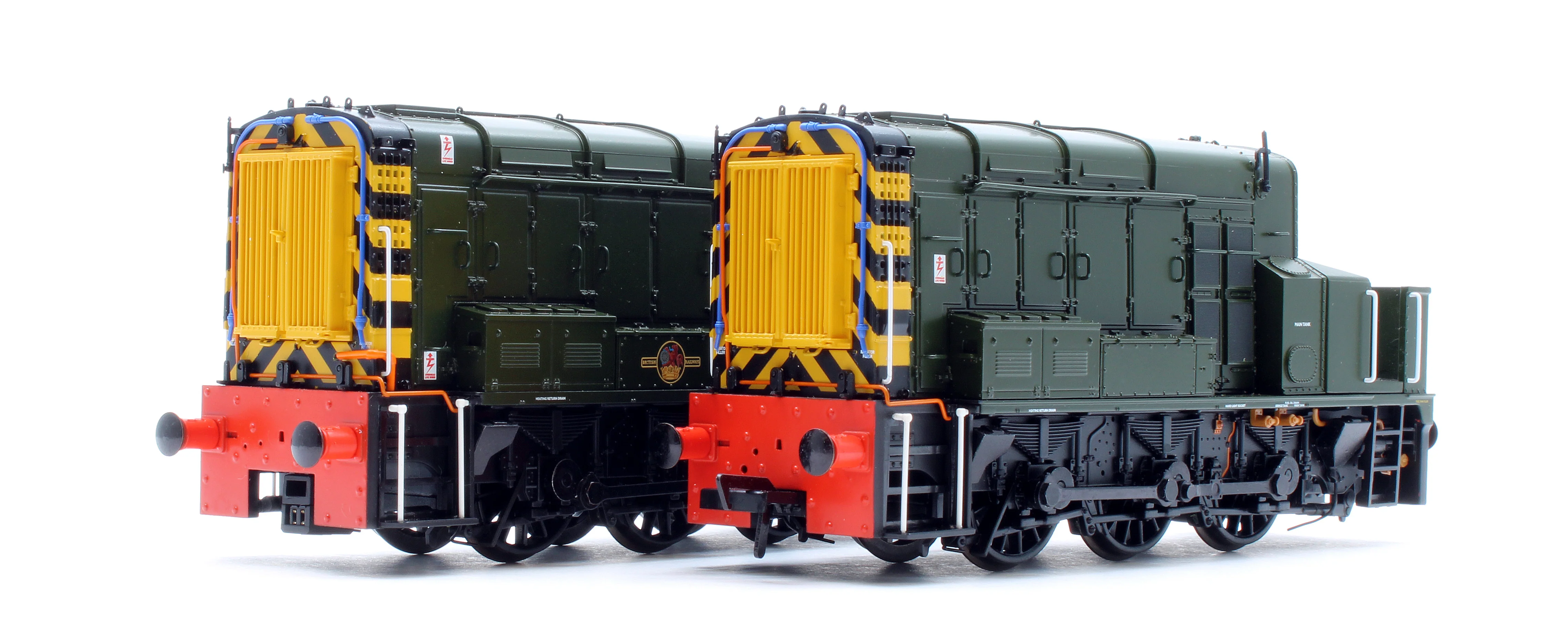 Class 13 D4502 BR Green (Wasp Stripes) Diesel Locomotive - DCC Sound Deluxe - Image 7
