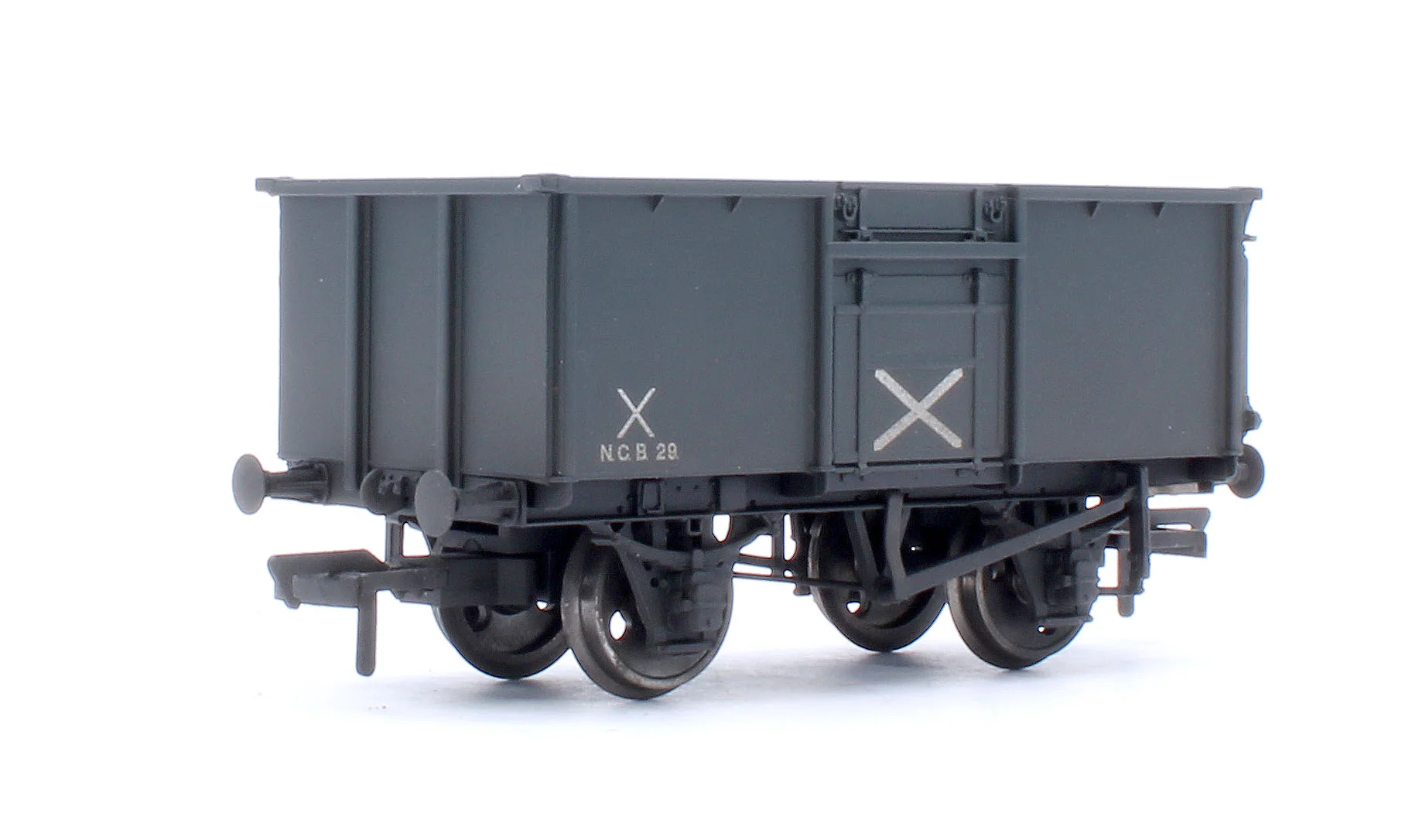 Pre-Owned Set Of 3 16T NCB BR Mineral Wagons Model Zone - Weathered - Image 8
