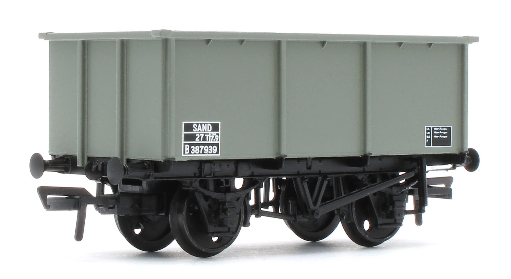 BR 27T Steel Tippler BR Grey 'SAND' No.B387939