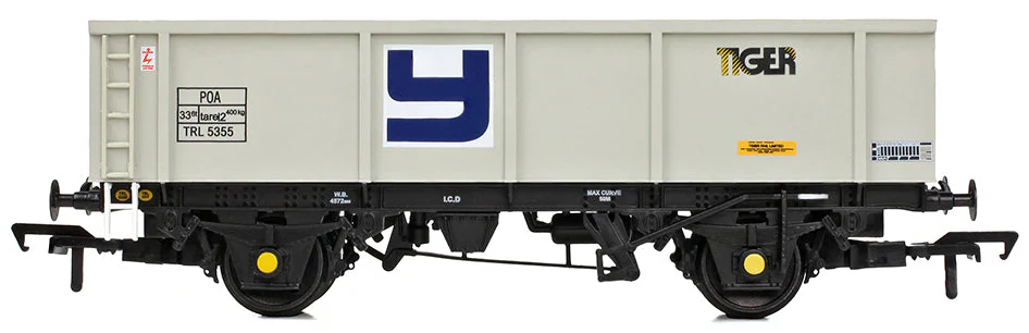 POA Mineral Wagon 'Yeoman/Tiger' Grey No.TRL5355 - Image 3