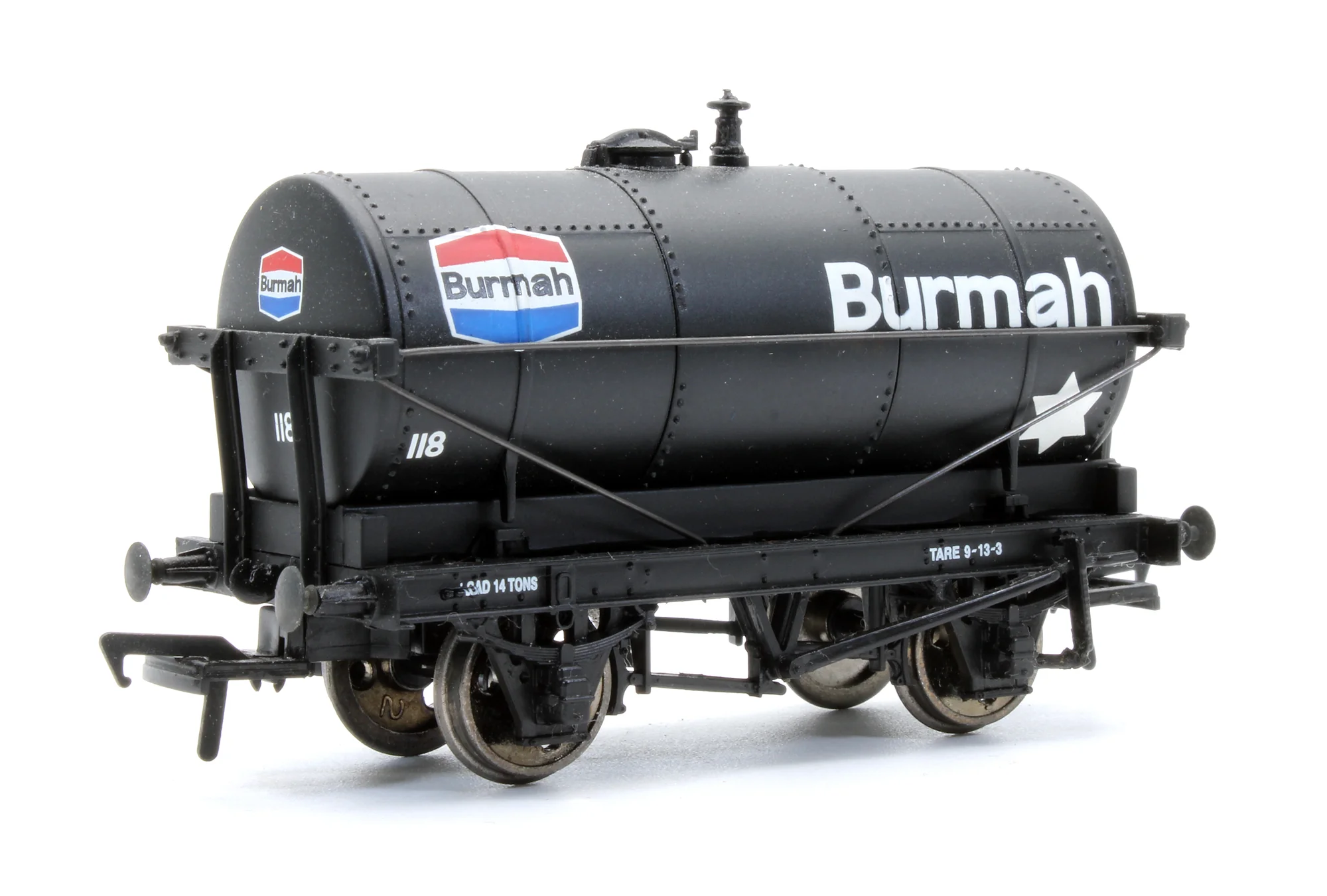 Pre-Owned 37-653 14 Ton Tank Wagon 'Burmah' No.118