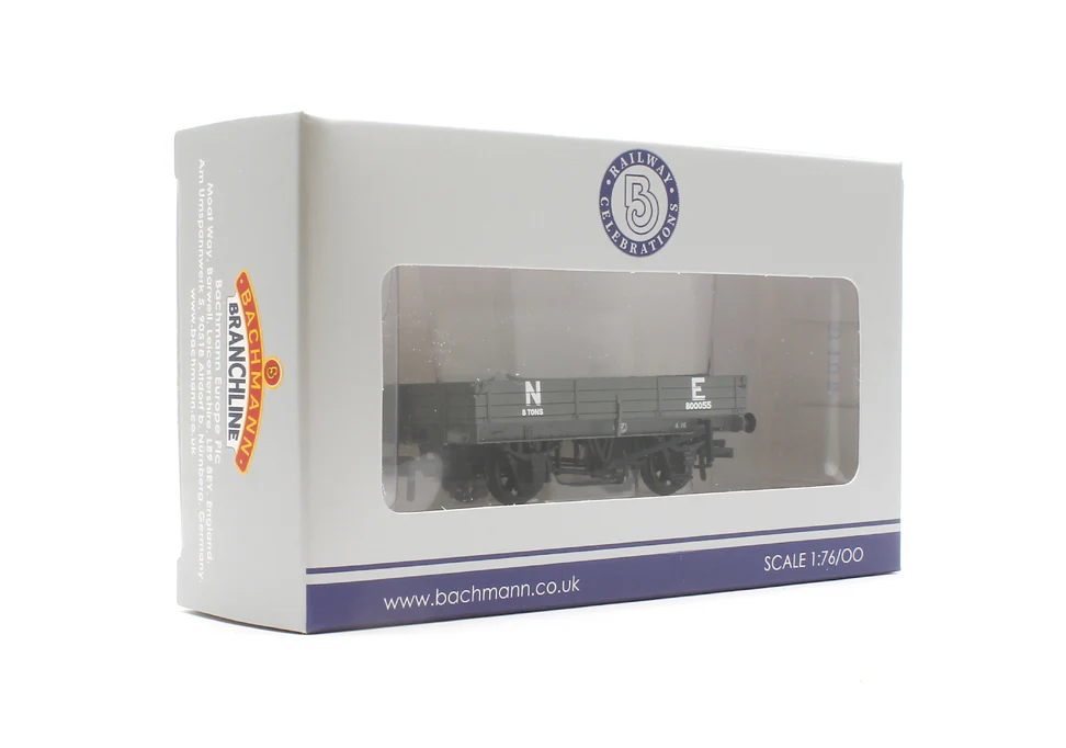 37-944 3 Plank Wagon North Eastern Railway 'NE' Grey No.800055 - Image 4