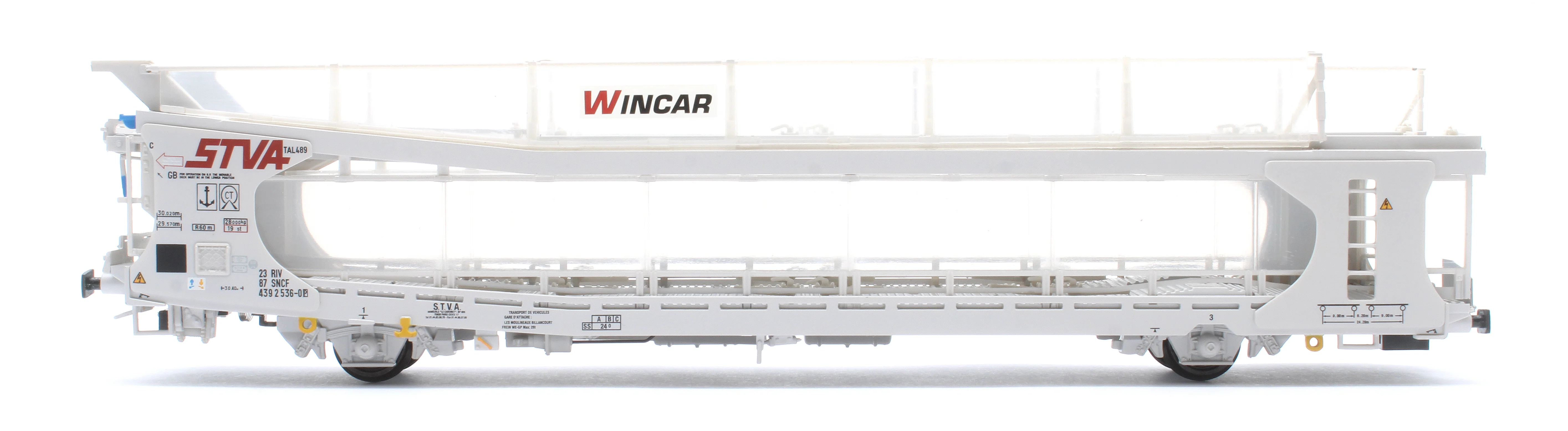 IPA Twin Double Deck Car Transporter STVA Grey - Image 10