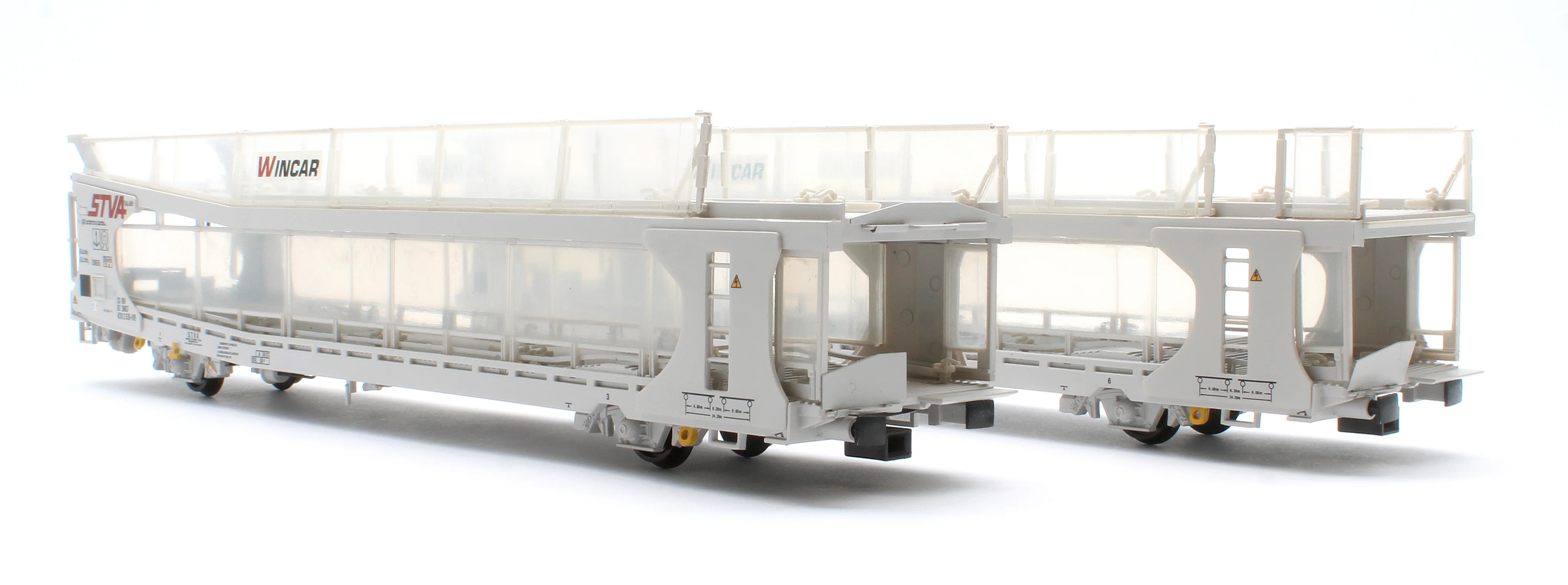 IPA Twin Double Deck Car Transporter STVA Grey - Image 2