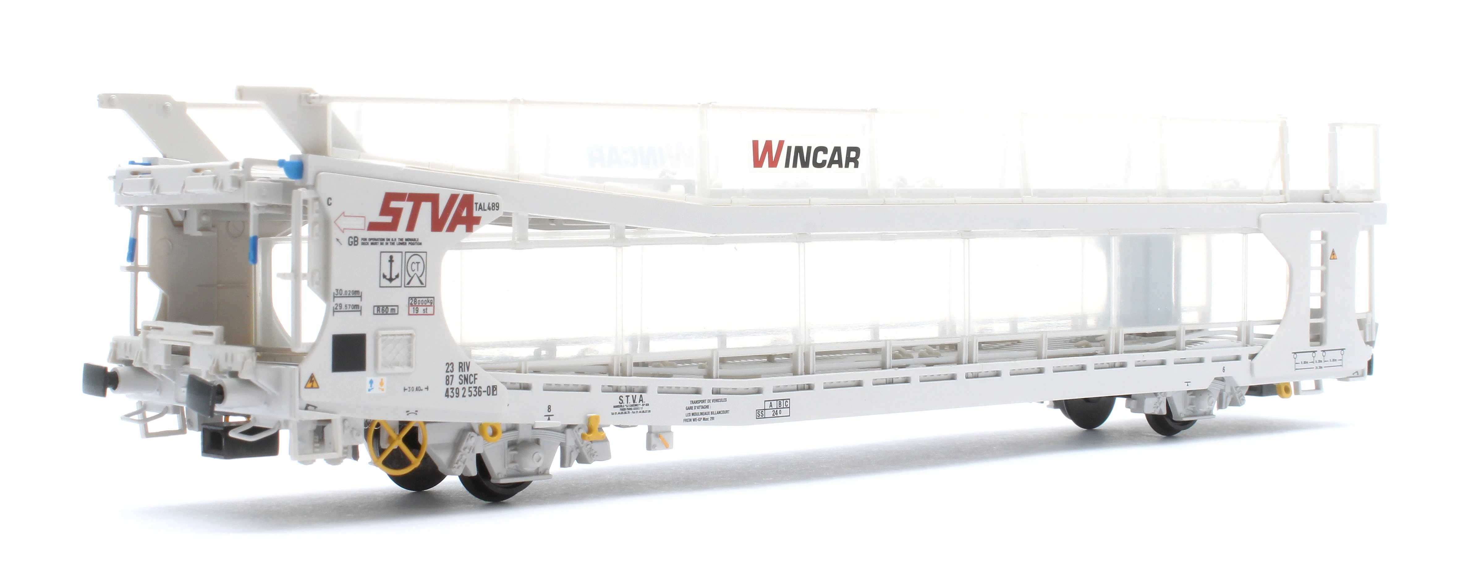 IPA Twin Double Deck Car Transporter STVA Grey - Image 5