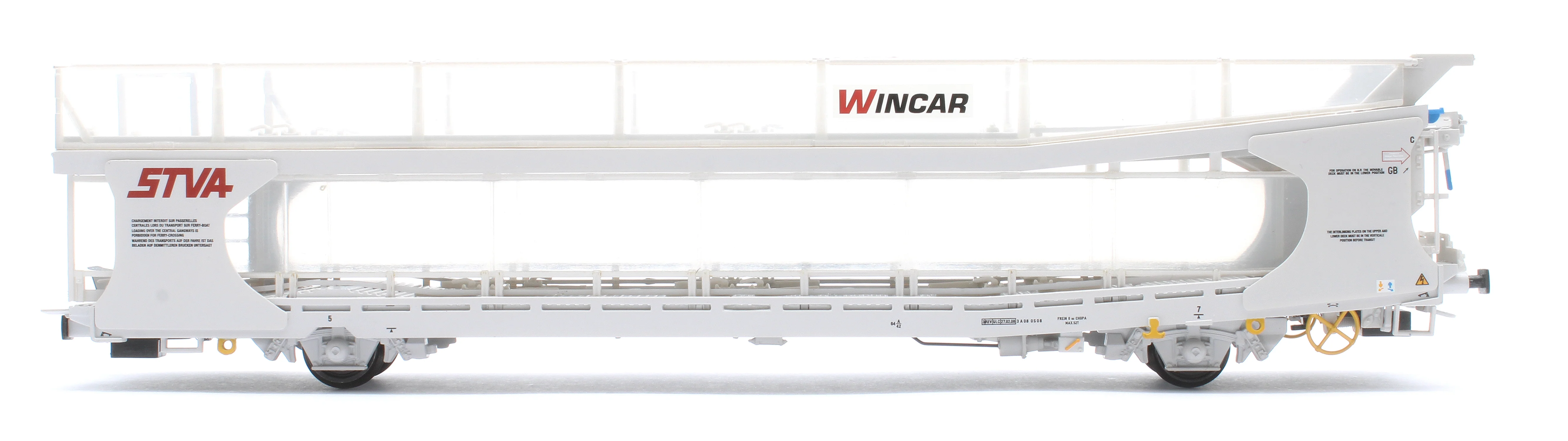 IPA Twin Double Deck Car Transporter STVA Grey - Image 8