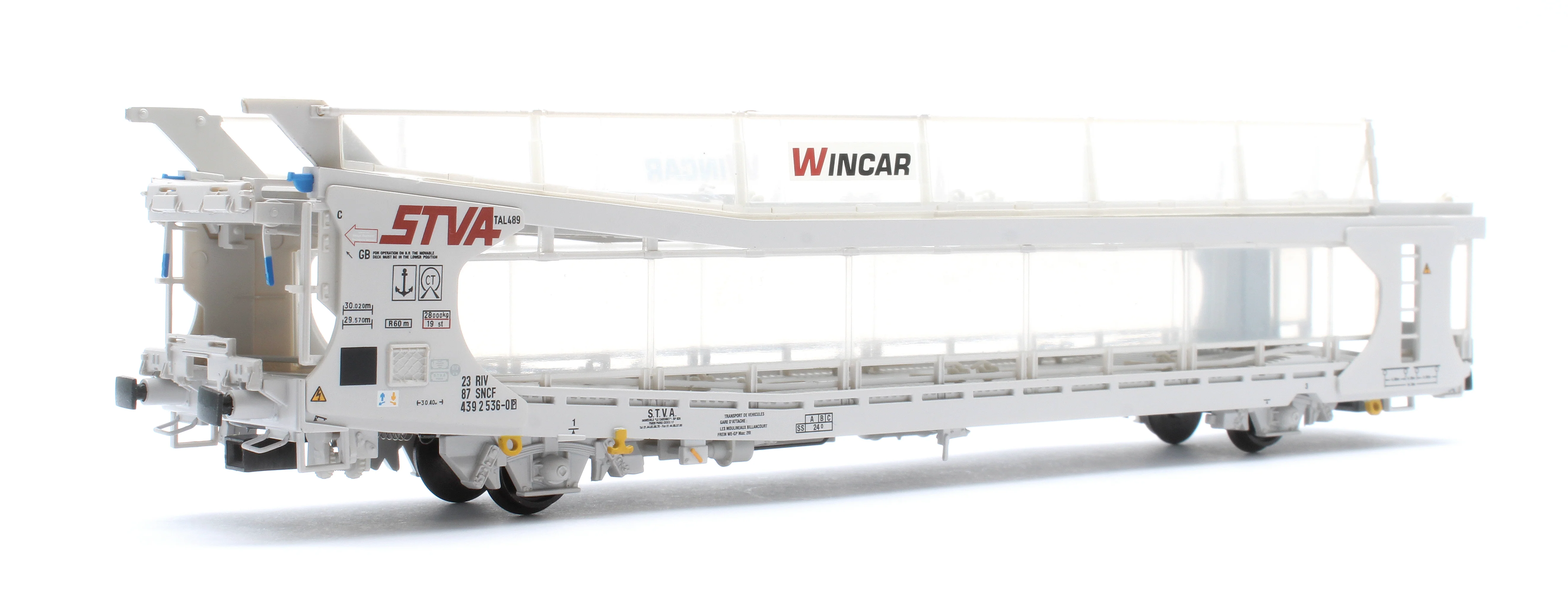 IPA Twin Double Deck Car Transporter STVA Grey - Image 9