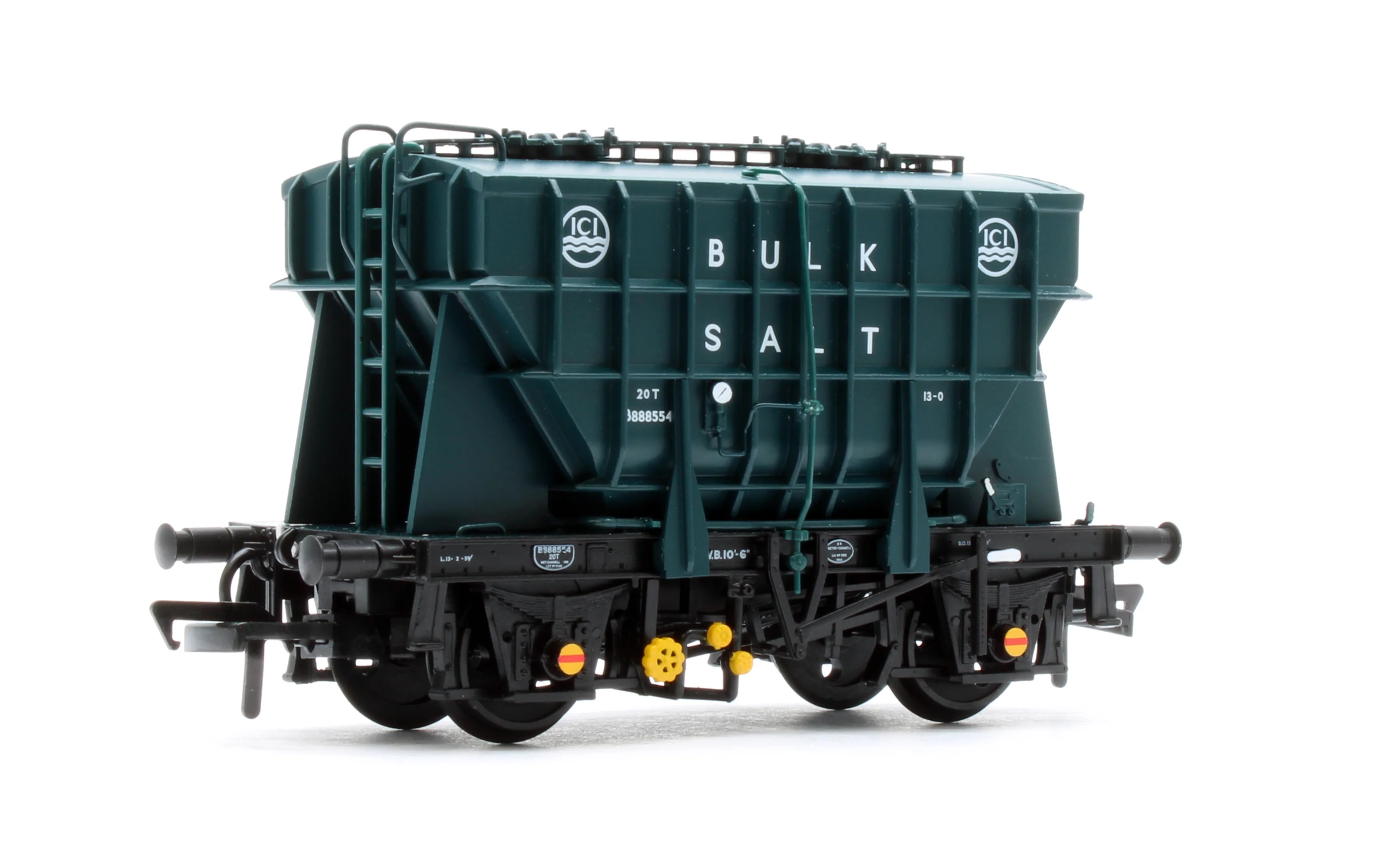 BR 20T Presflo Bulk Powder Wagon 'ICI Bulk Salt' Blue No.B888554 - Image 2