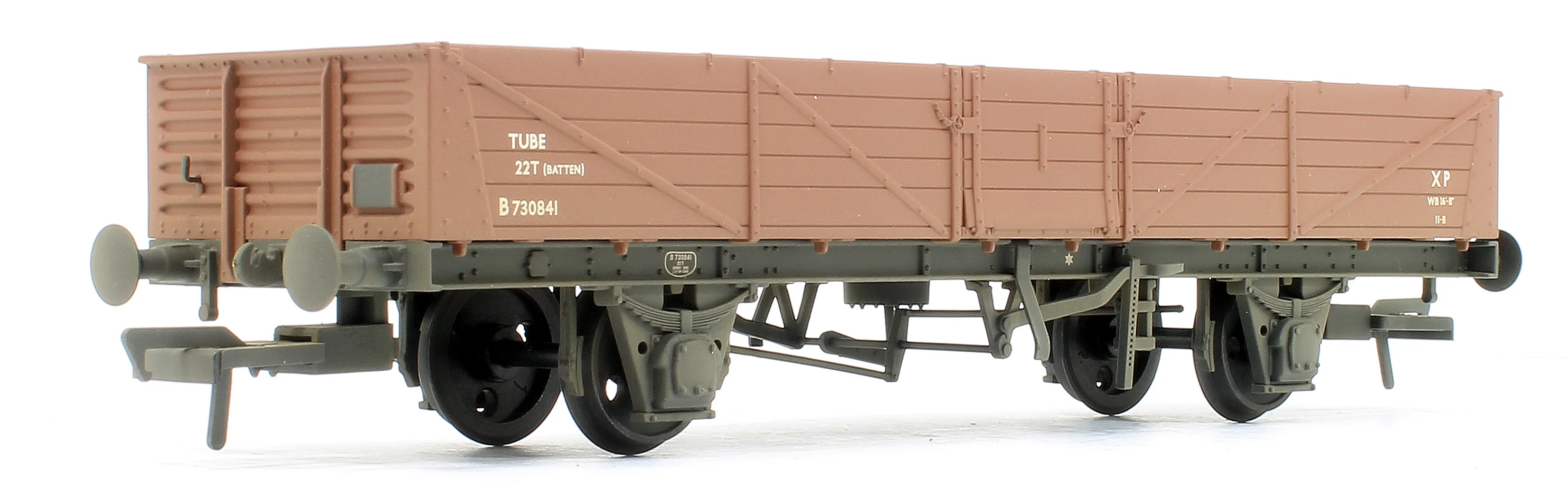 BR 22T Tube Wagon BR Bauxite (Late) 730841 - Weathered - Image 2