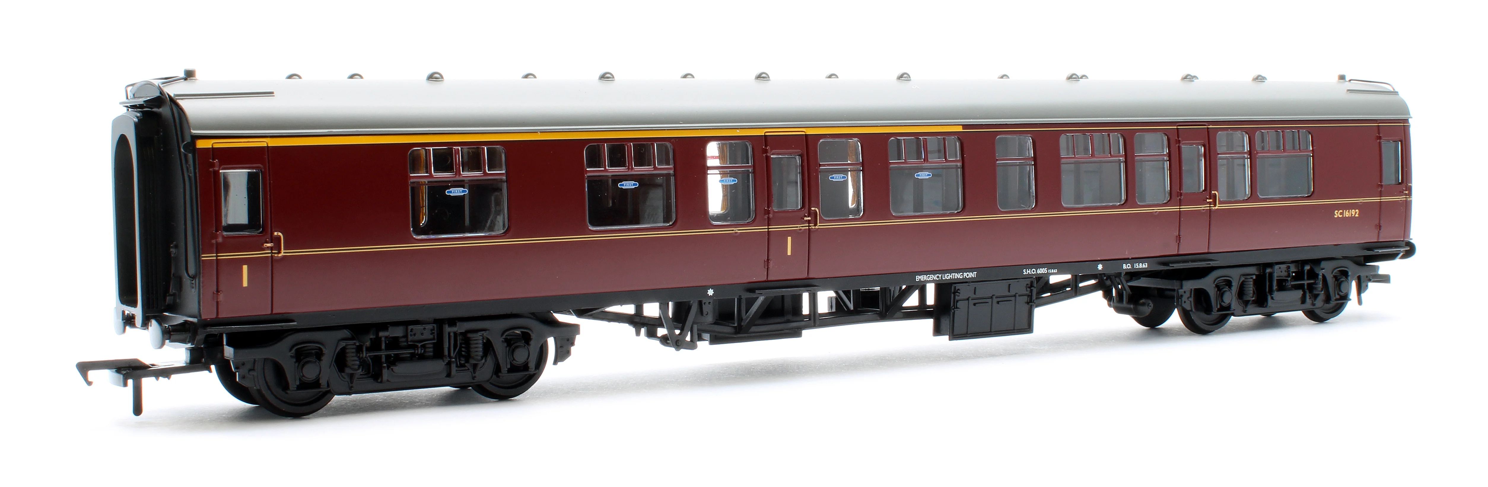 39-126H BR Mk1 CK Composite Corridor BR Maroon SC16192 - Image 2