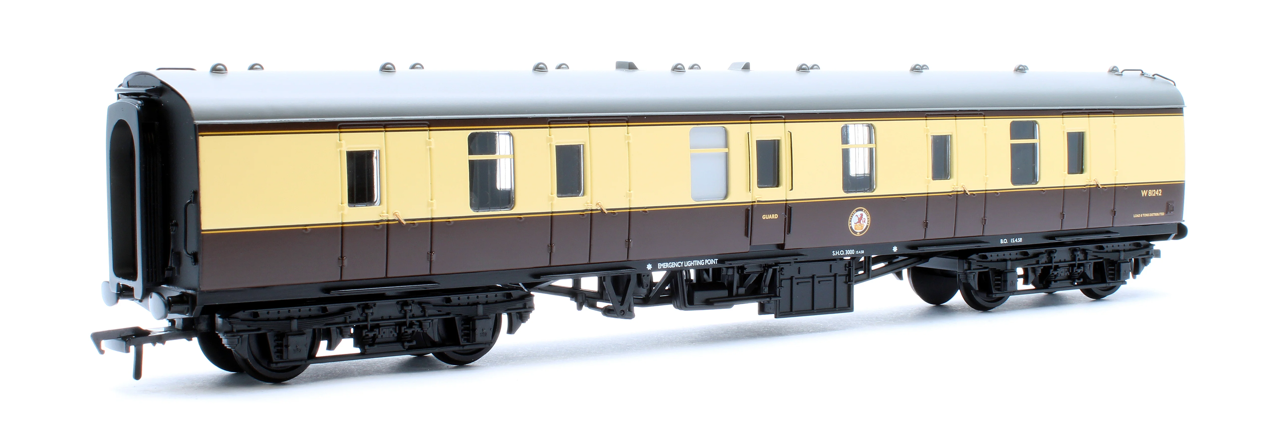 39-179C BR Mk1 BG Brake Gangwayed BR (WR) Chocolate & Cream W81242 - Image 2