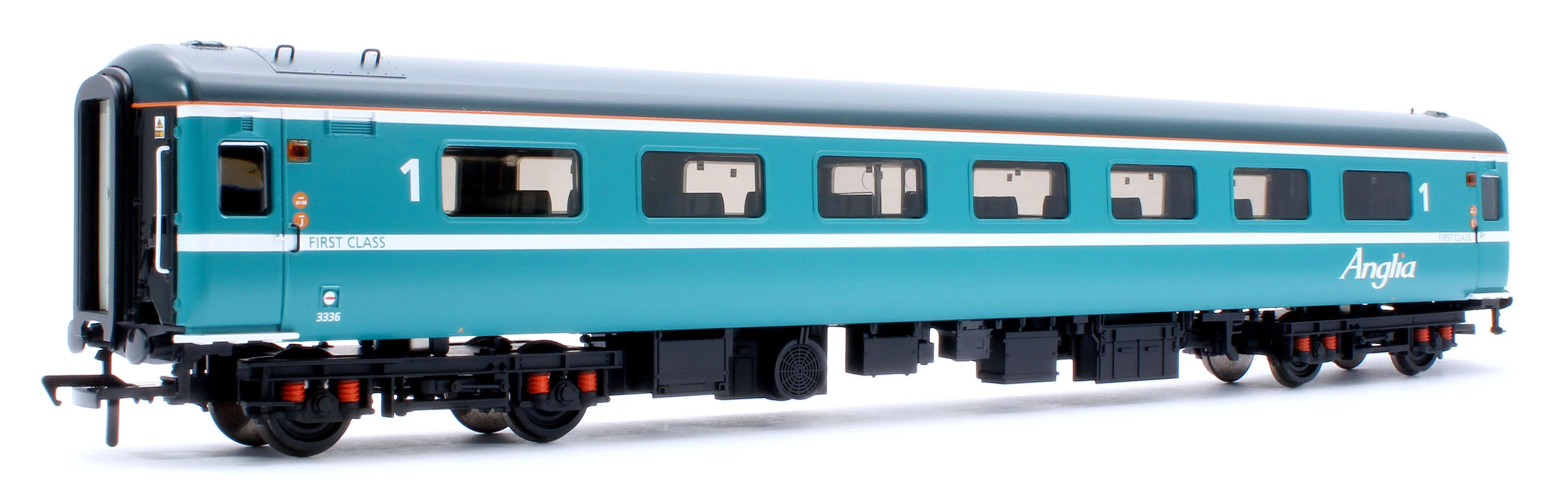 BR Mk2F FO First Open Anglia No.3336 - DCC Fitted - Image 3