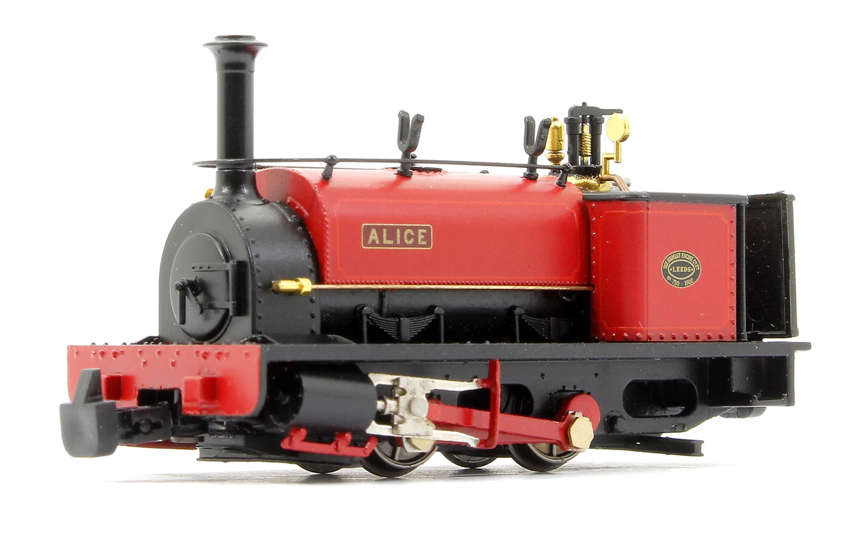 391-050 Quarry Hunslet 0-4-0 'Alice' in Dinorwic Quarry Red livery